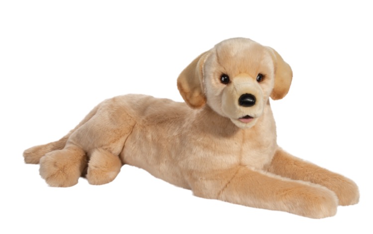 Sadie DLux Yellow Lab Stuffed Animal Full Color 2