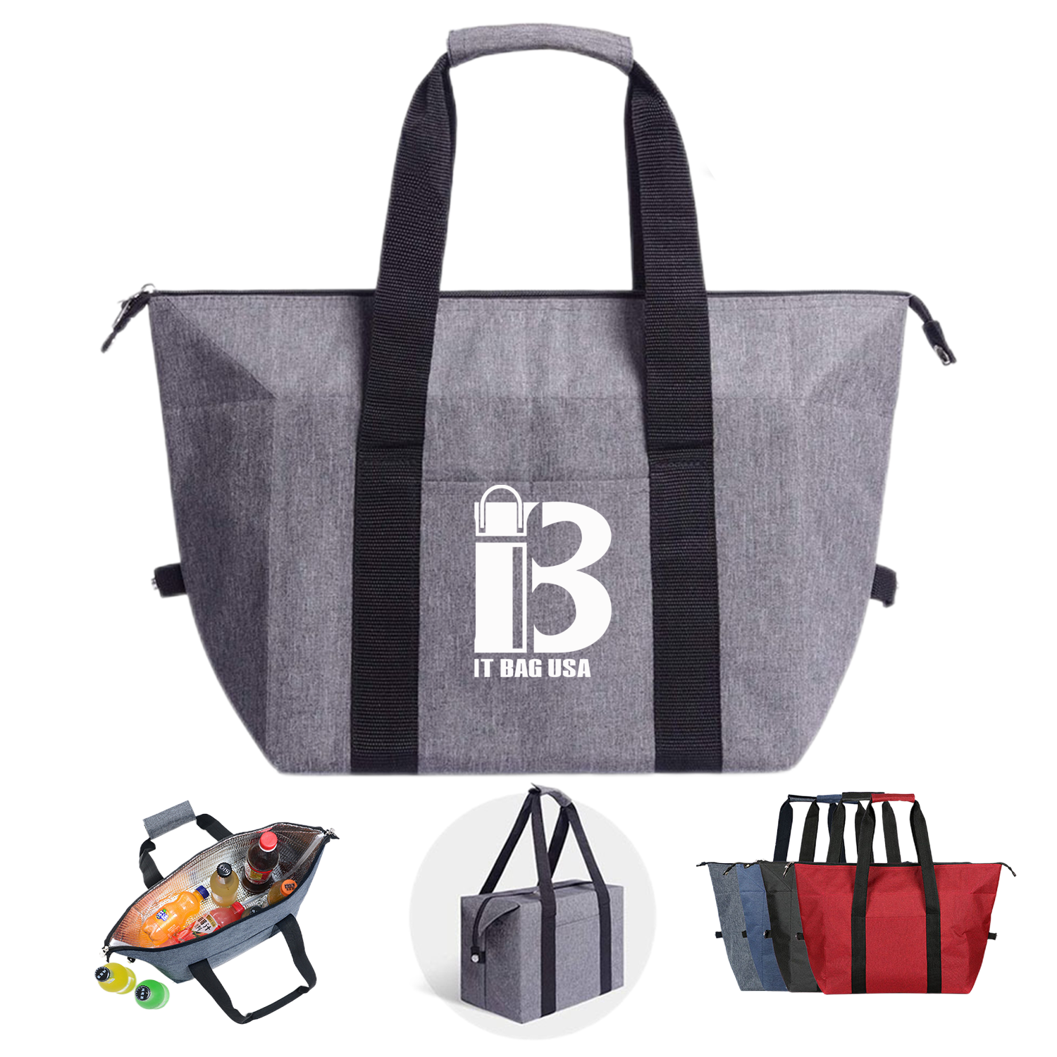 Zipper Cooler Tote 1