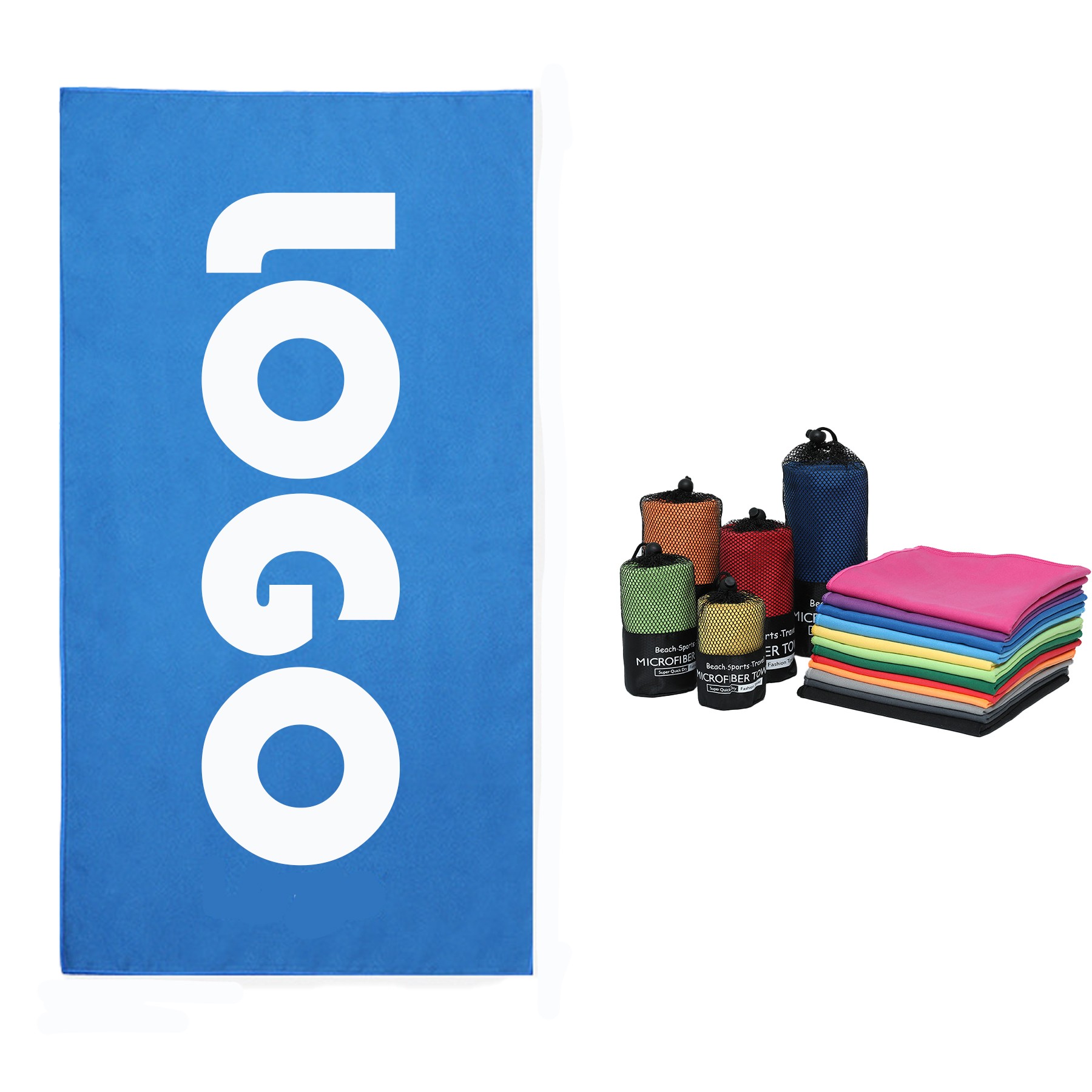 Microfiber Absorbent Quick Drying Beach Towel