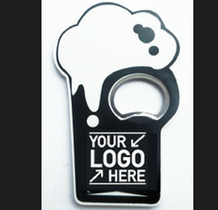 Ice Cream Shape Magnets Bottle Opener, custom magnet with logo imprint 2