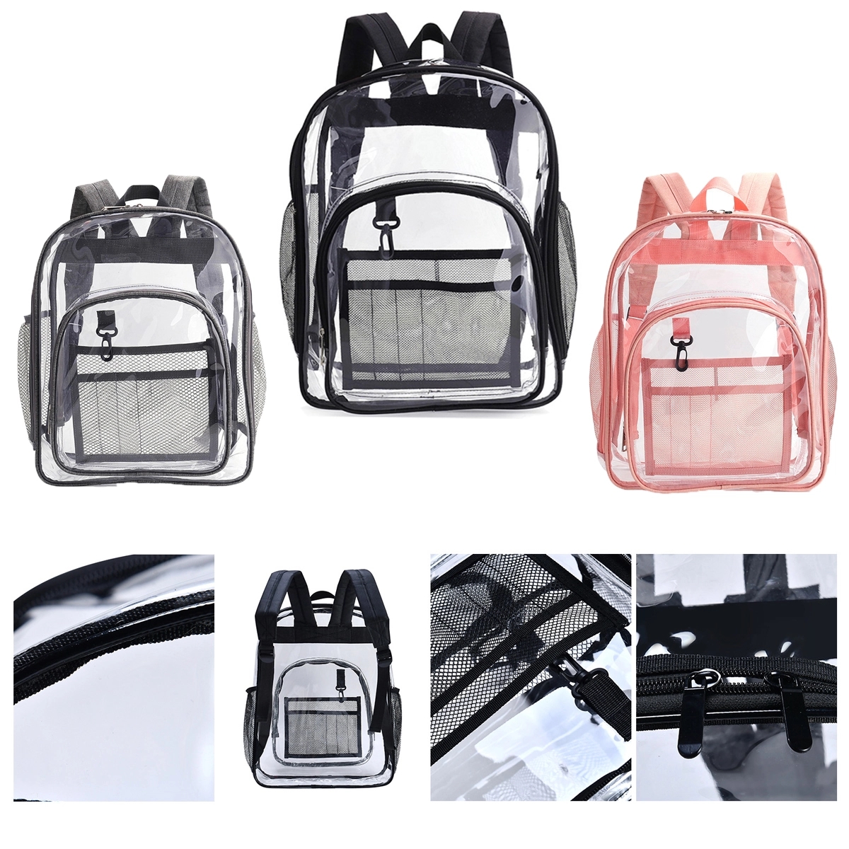 Clear School Backpack 3
