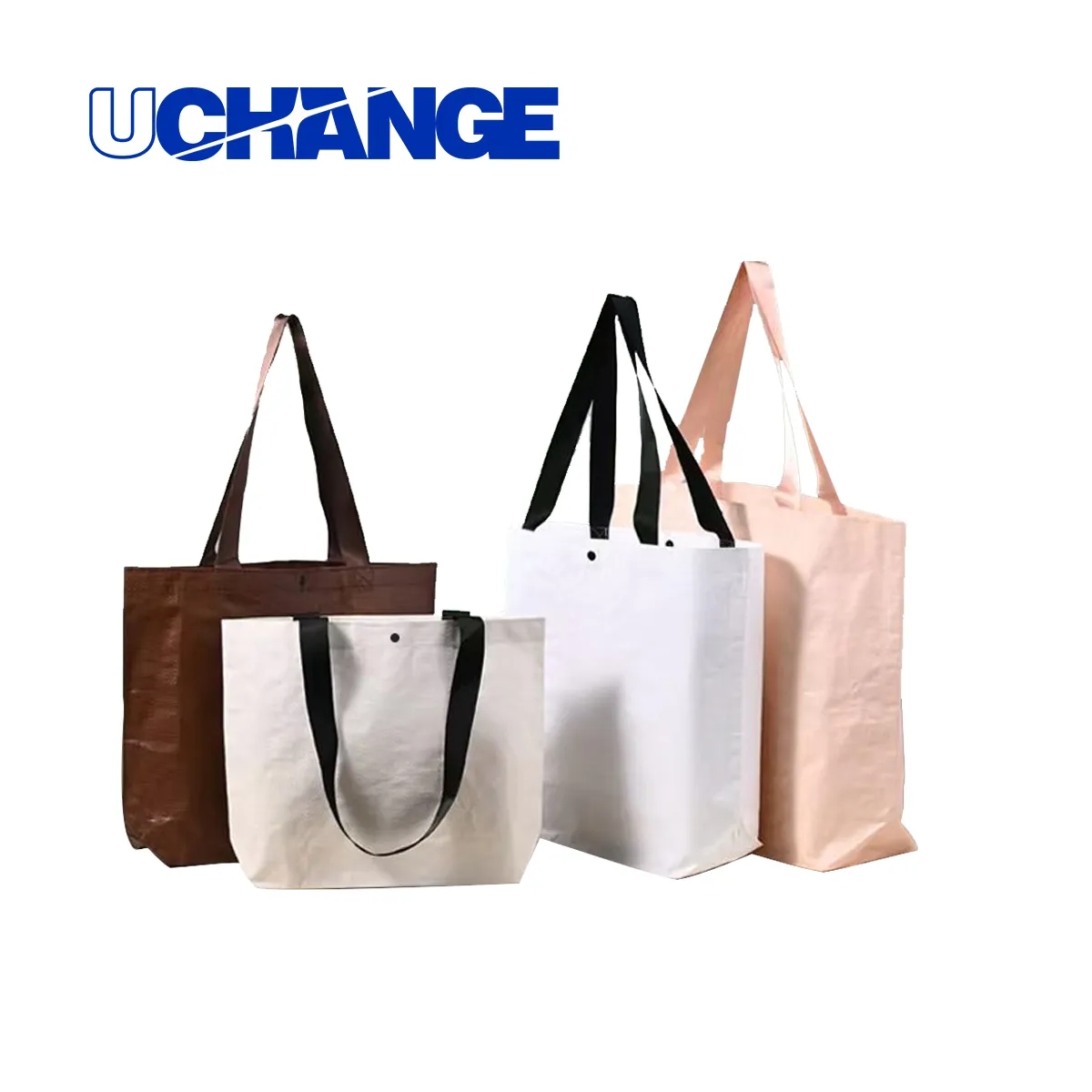 Reusable Non Woven Shopping Tote With Long Handles 3