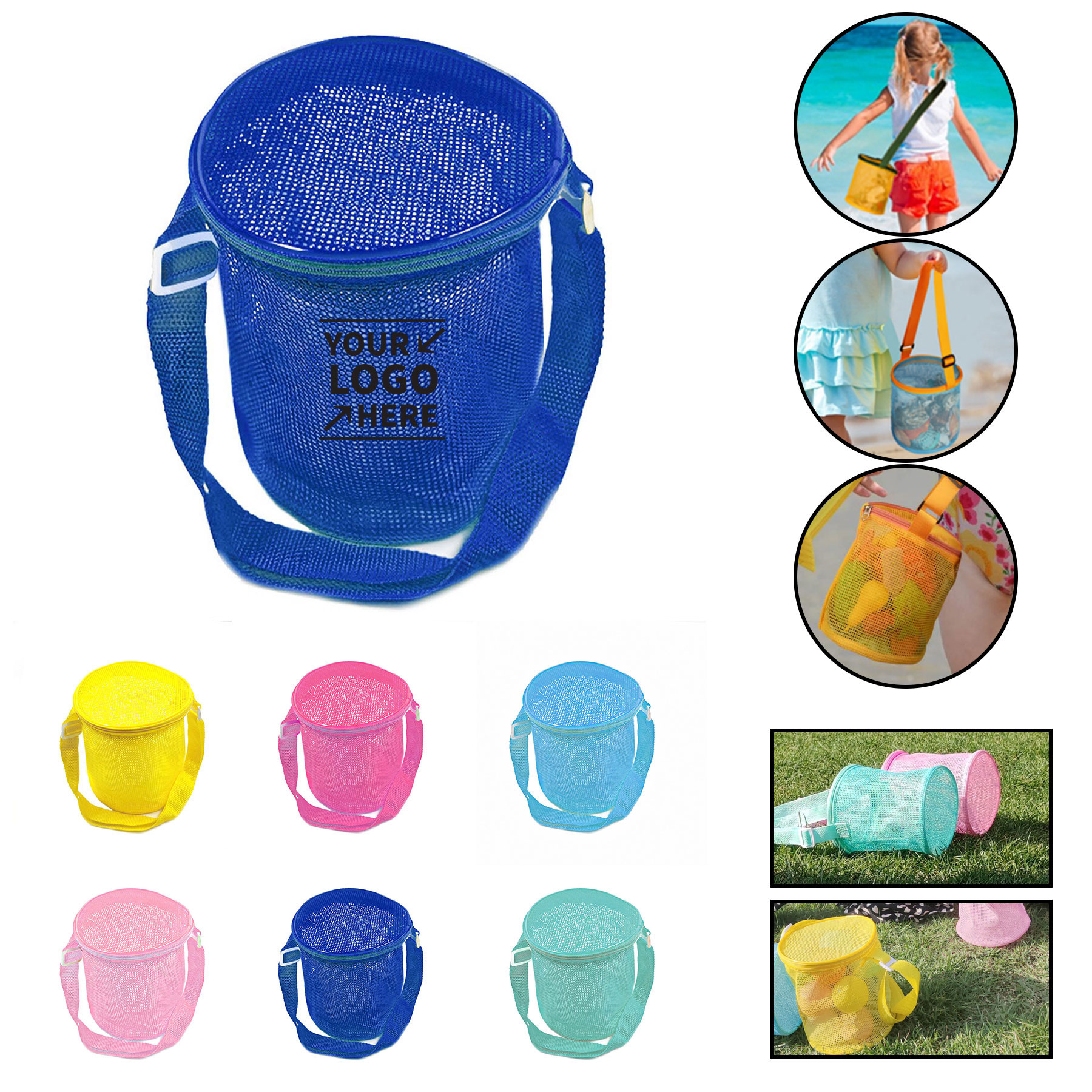 Portable Shell Bags Beach Bags 2