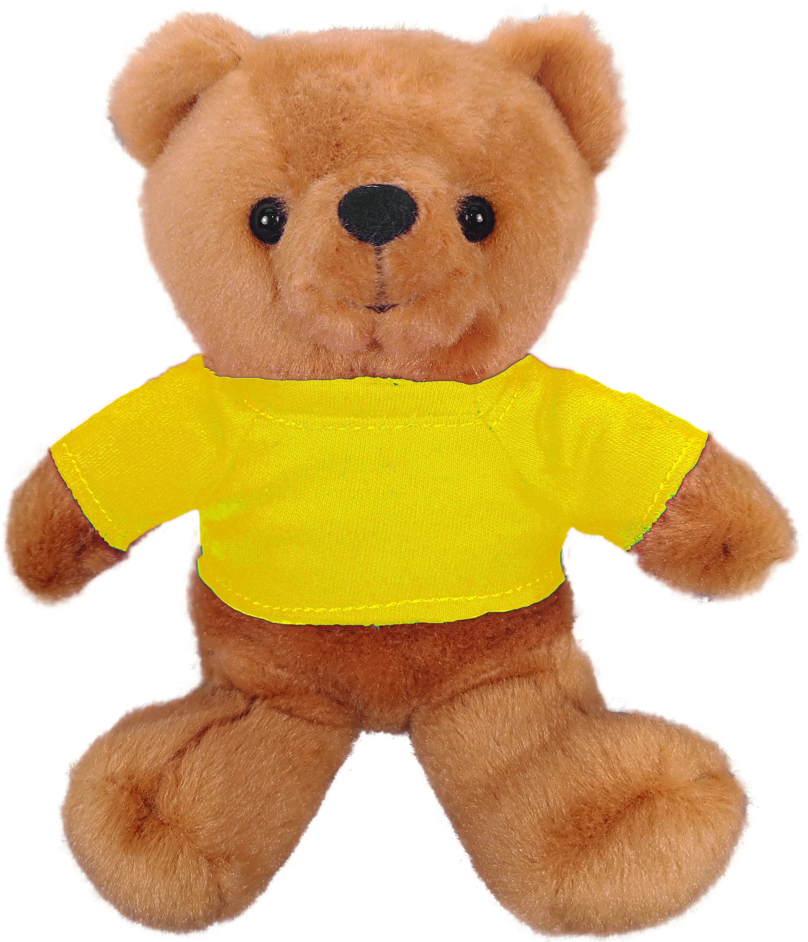 7" Brown Beanie Bear 12