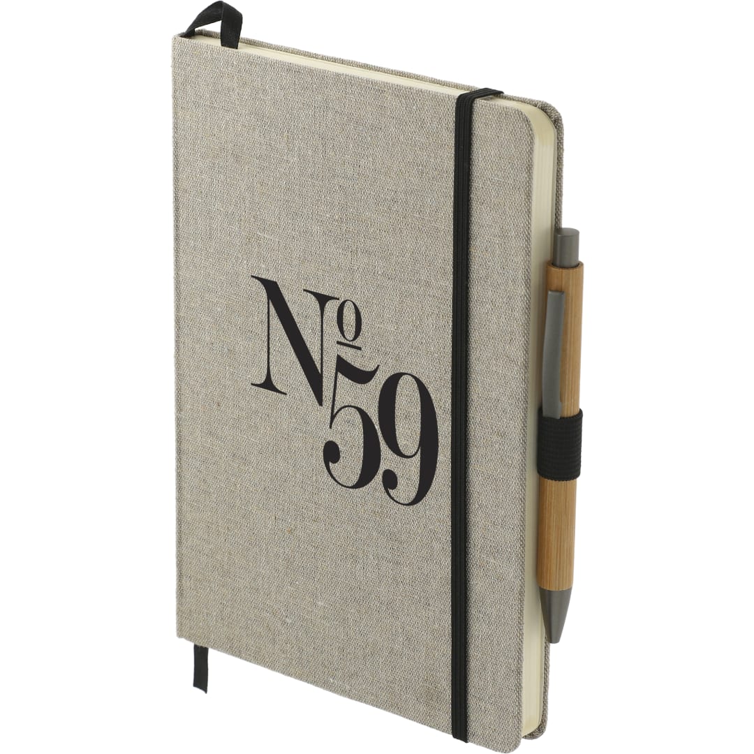 5.5" x 8.5" Recycled Cotton Bound Journal Set 13