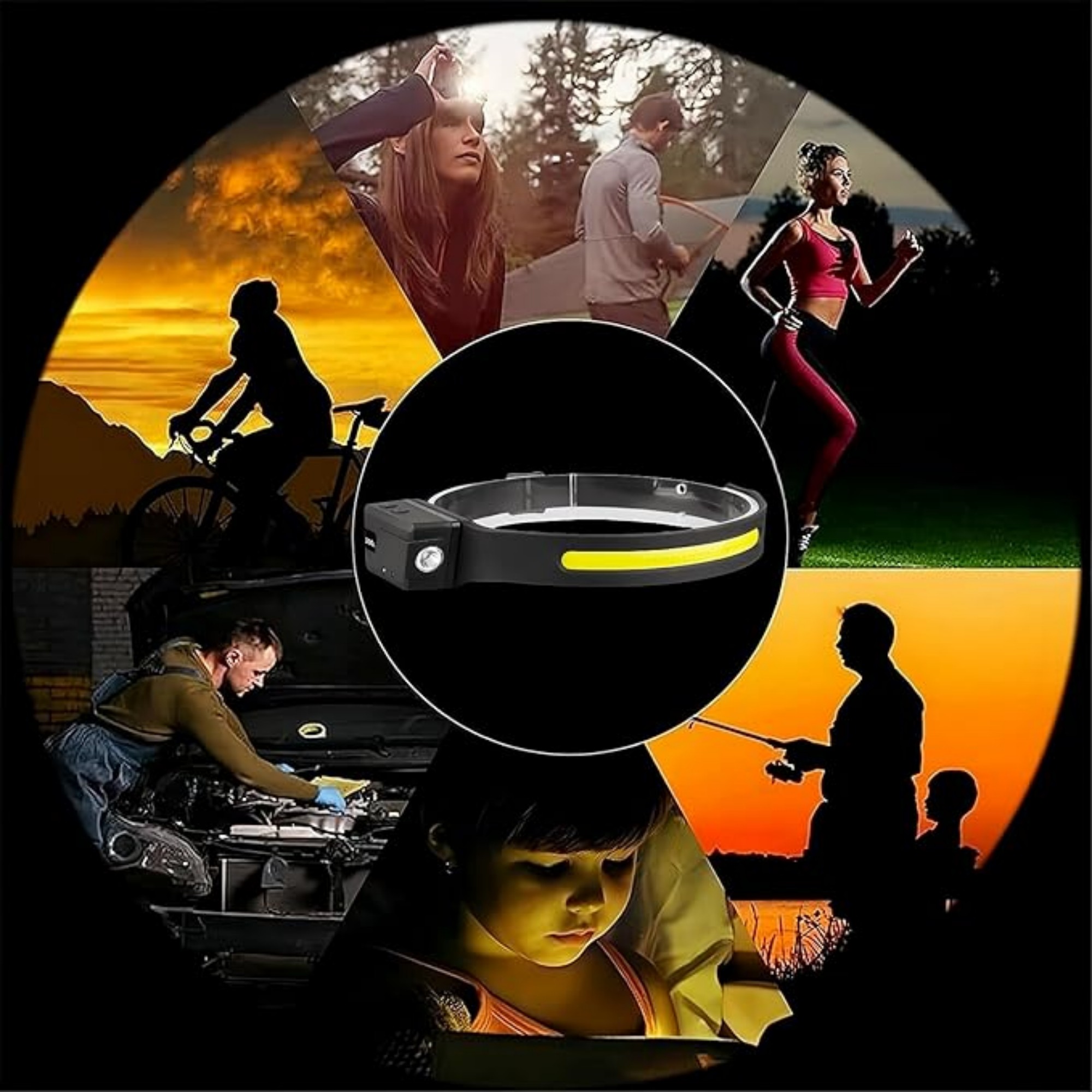 Rechargeable LED Headlamp 6