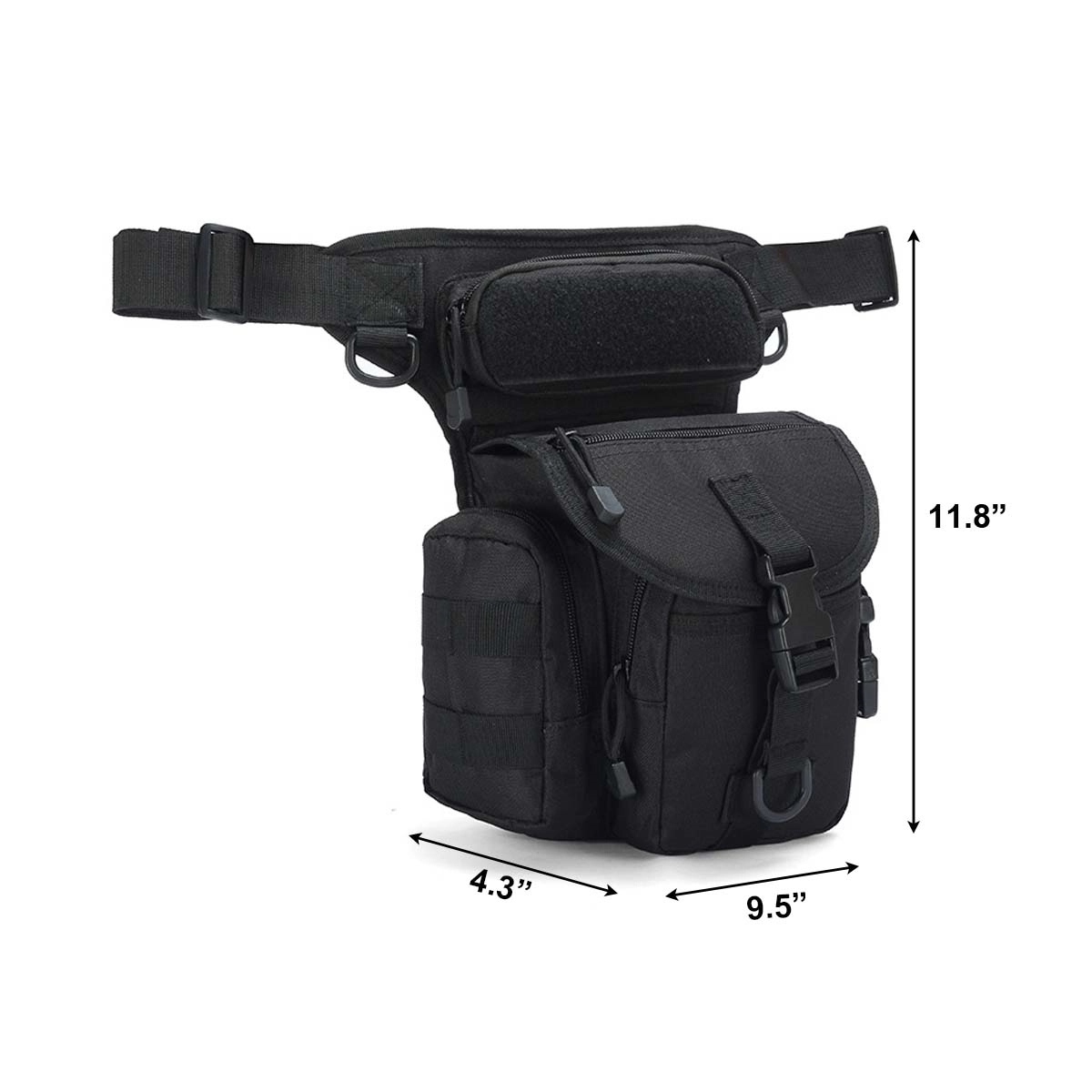Tactical Drop Leg Pouch Waist Bag 2