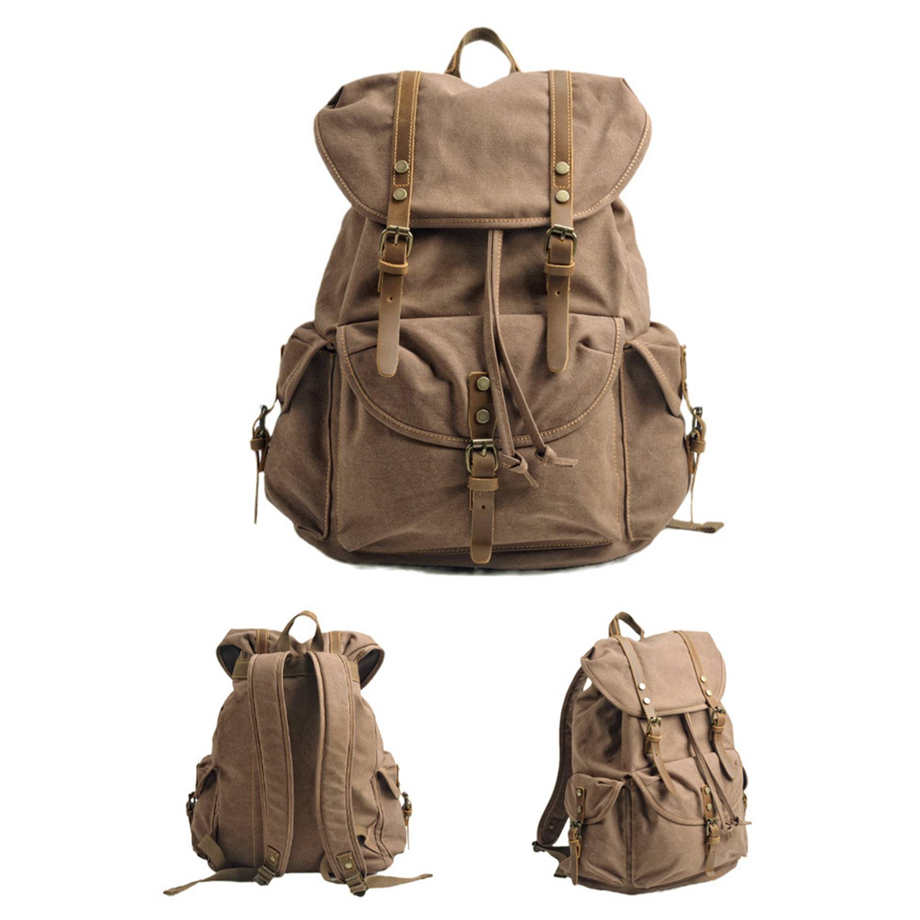 Canvas Vintage Backpack 2