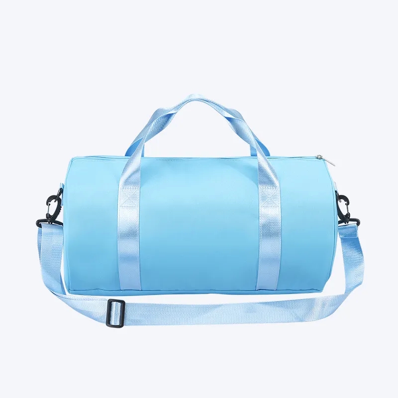 Wholesale Women Gym Duffel Bag with Shoe Pocket 1