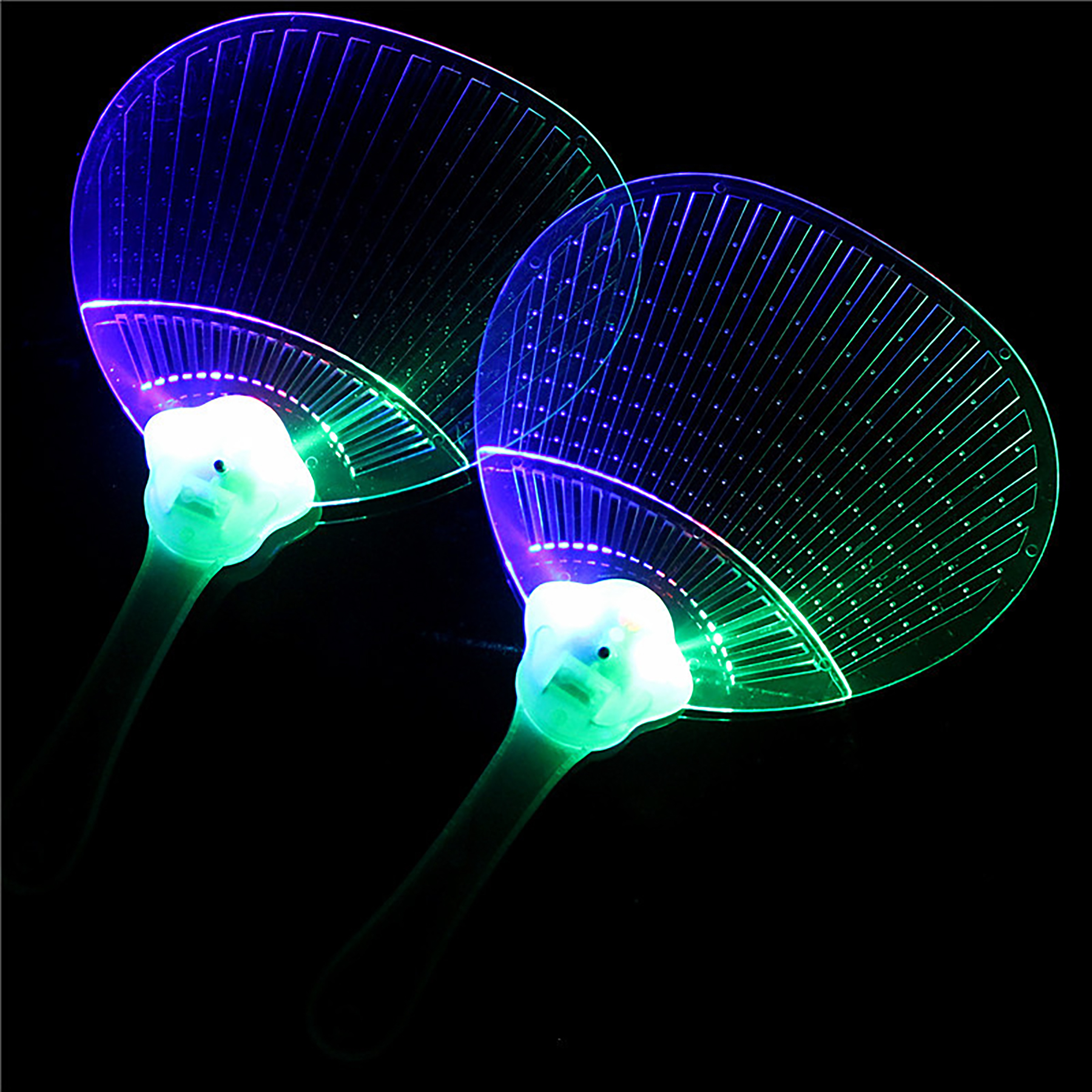 LED Flashing Light-Up Fan 2