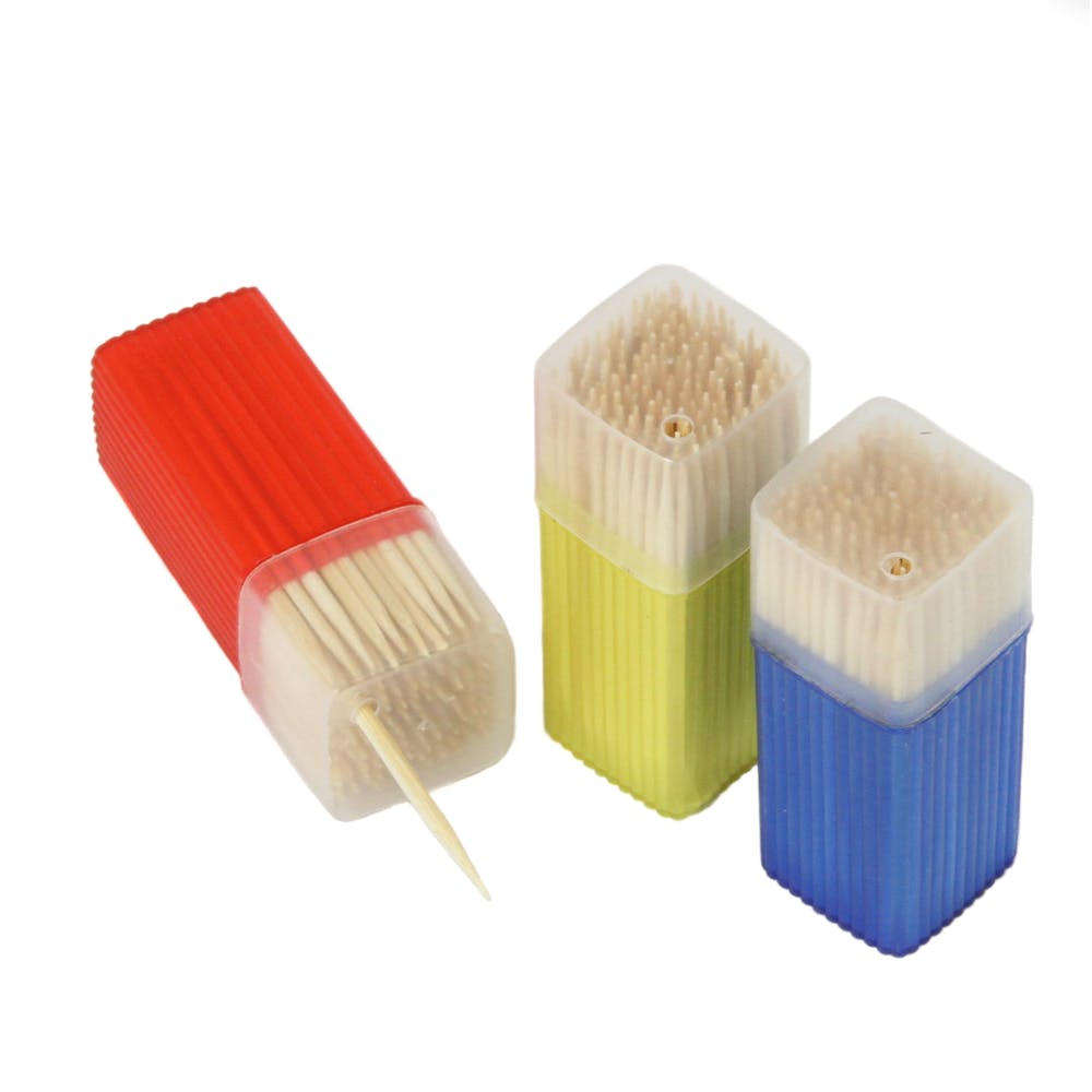 Bamboo Toothpicks - 3 Packs 2
