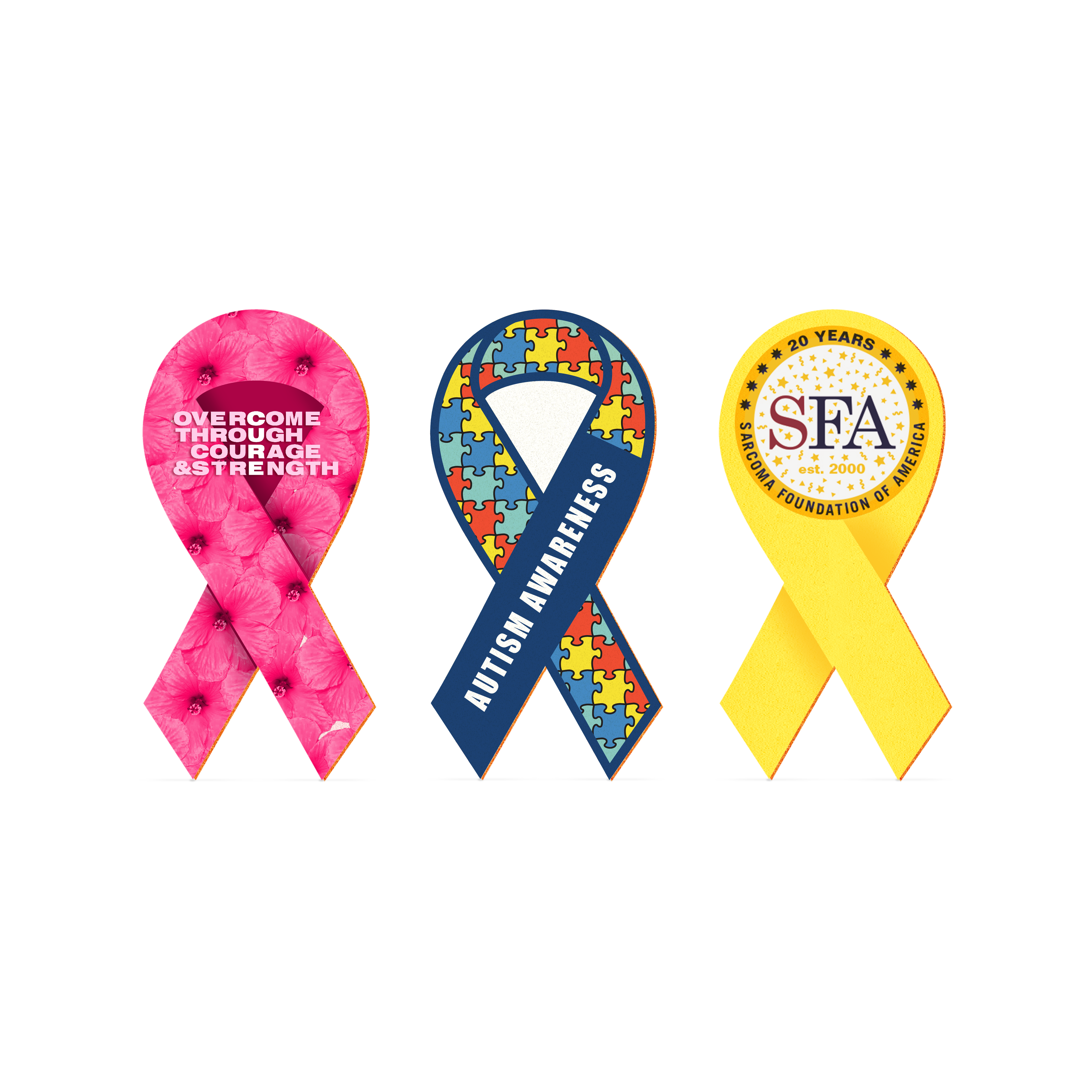 Ribbon Shaped Emery Board