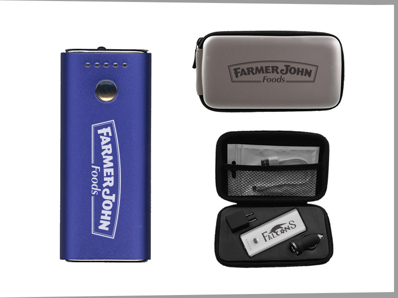 Topflite Traveler 5200mAh Power Bank Gift Set w/Ultra Case