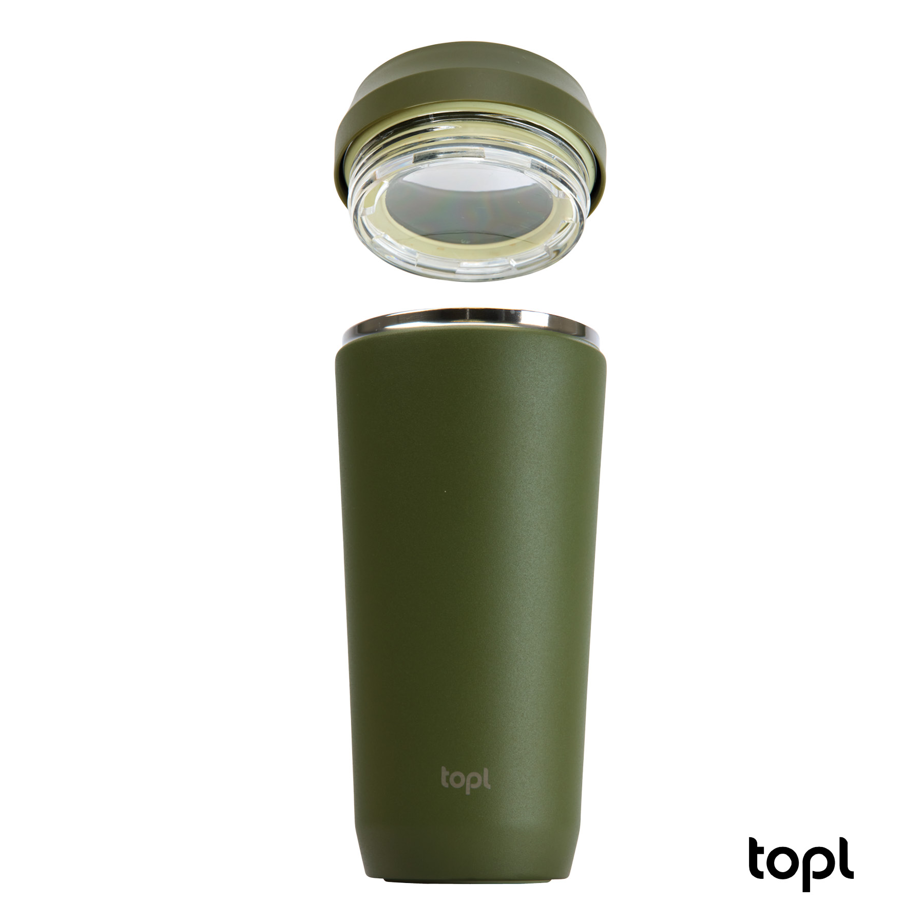 TOPL® 16 oz. Double Wall, Recycled Stainless Steel 360° Tumbler 22