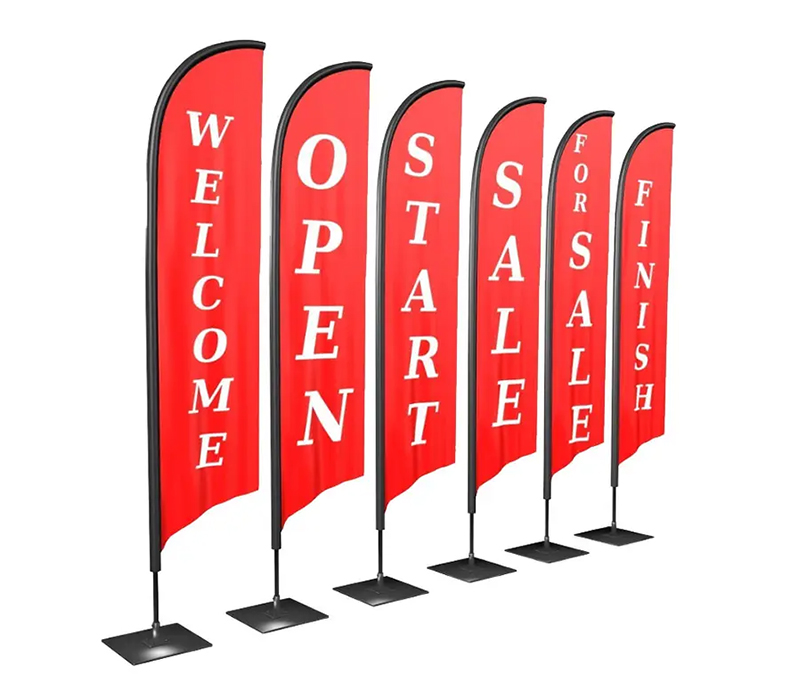 Feather Flag for Outdoor Advertising 7