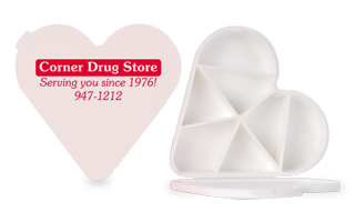 Heart Pill Box 6