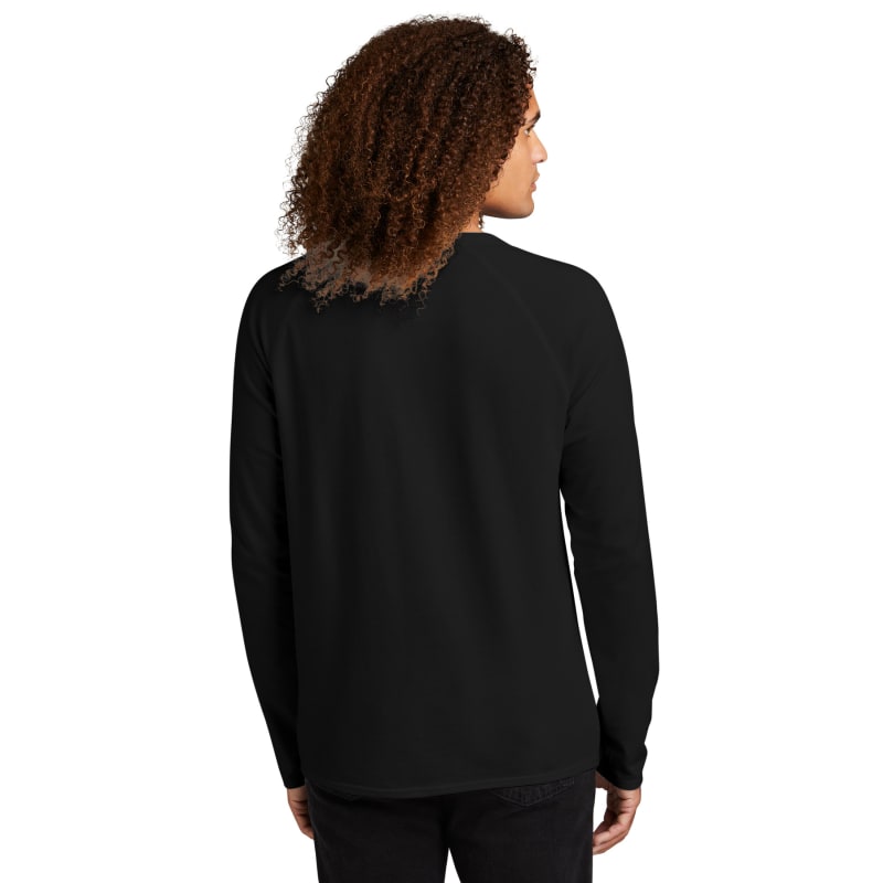 District Featherweight French Terry Long Sleeve Crewneck, custom hoodie or sweatshirt with logo imprint 2