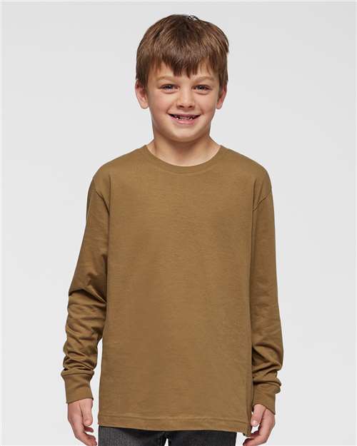 Youth Fine Jersey Long Sleeve Tee - 6201 78