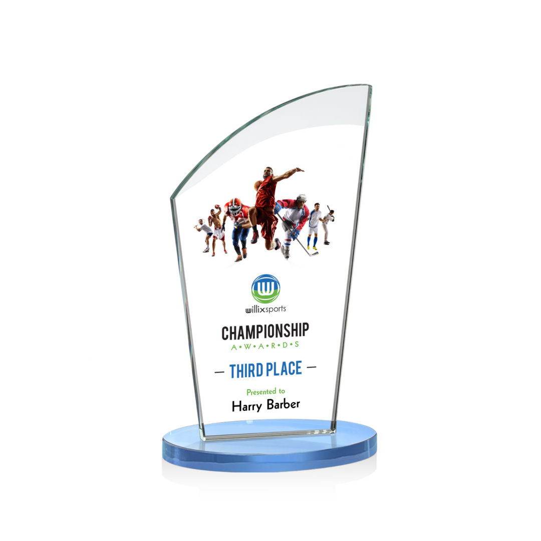 Tomkins VividPrint™ Award - Sky Blue 3