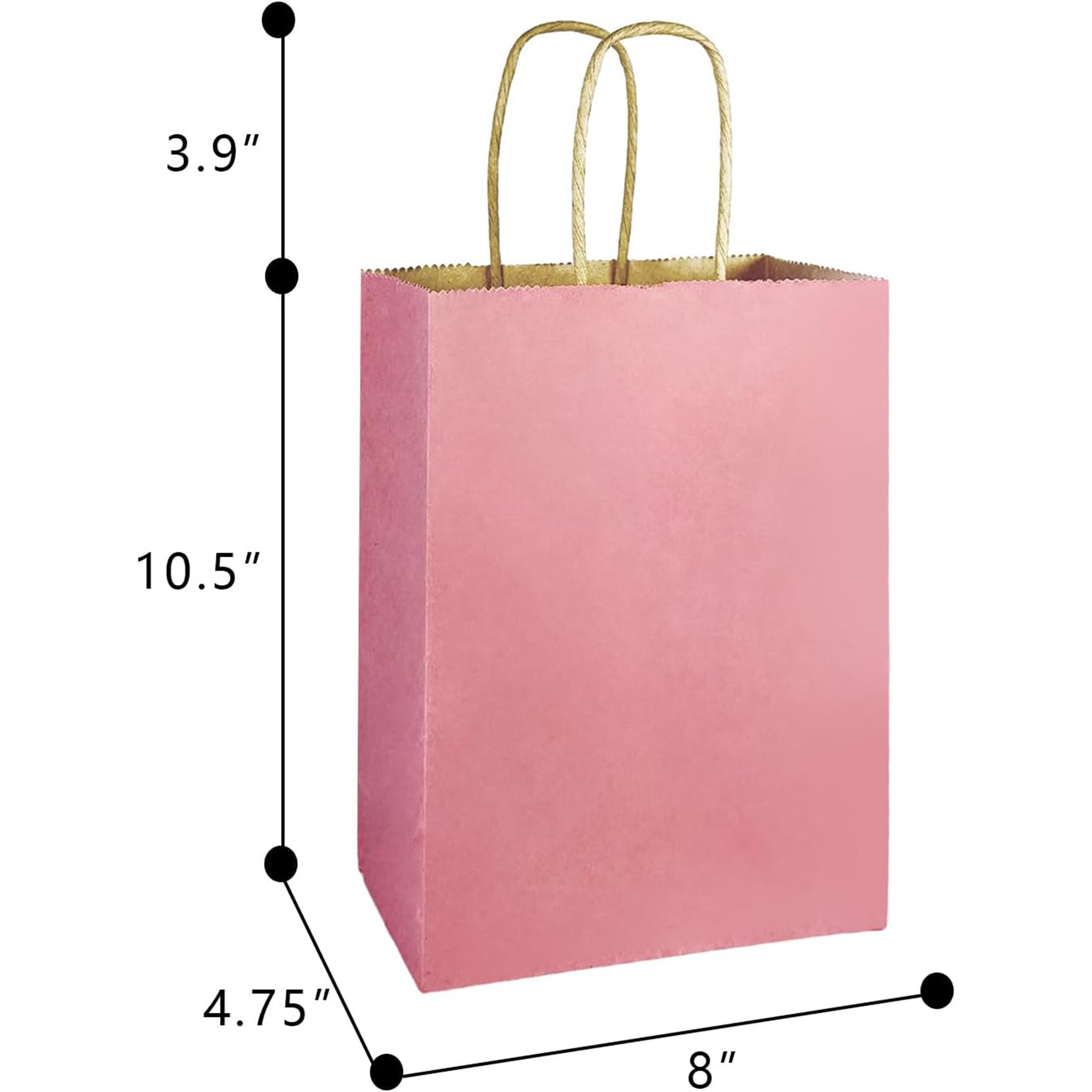 Colorful Kraft Paper Handbag Gift Bag Customization 2