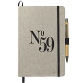 5.5" x 8.5" Recycled Cotton Bound Journal Set 39