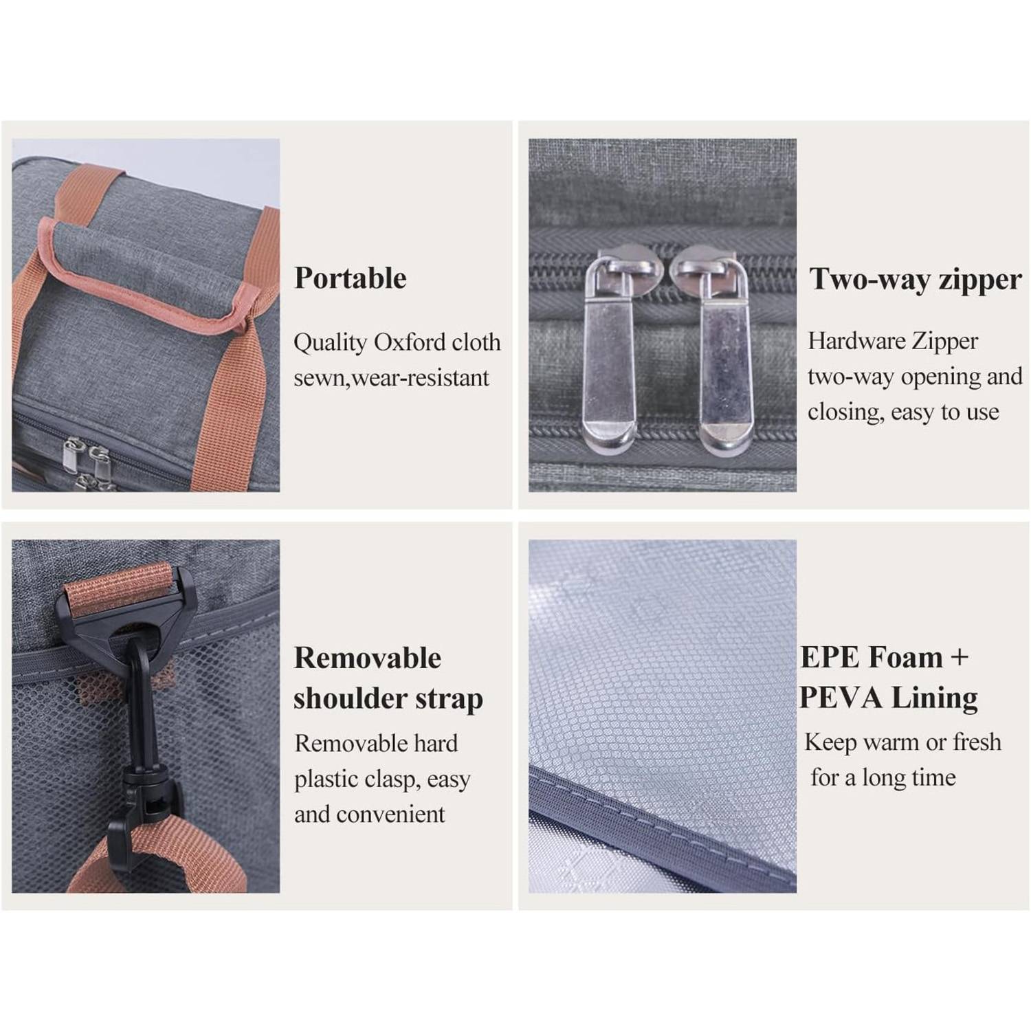 Waterproof Oxford Cloth Fresh Bag 6