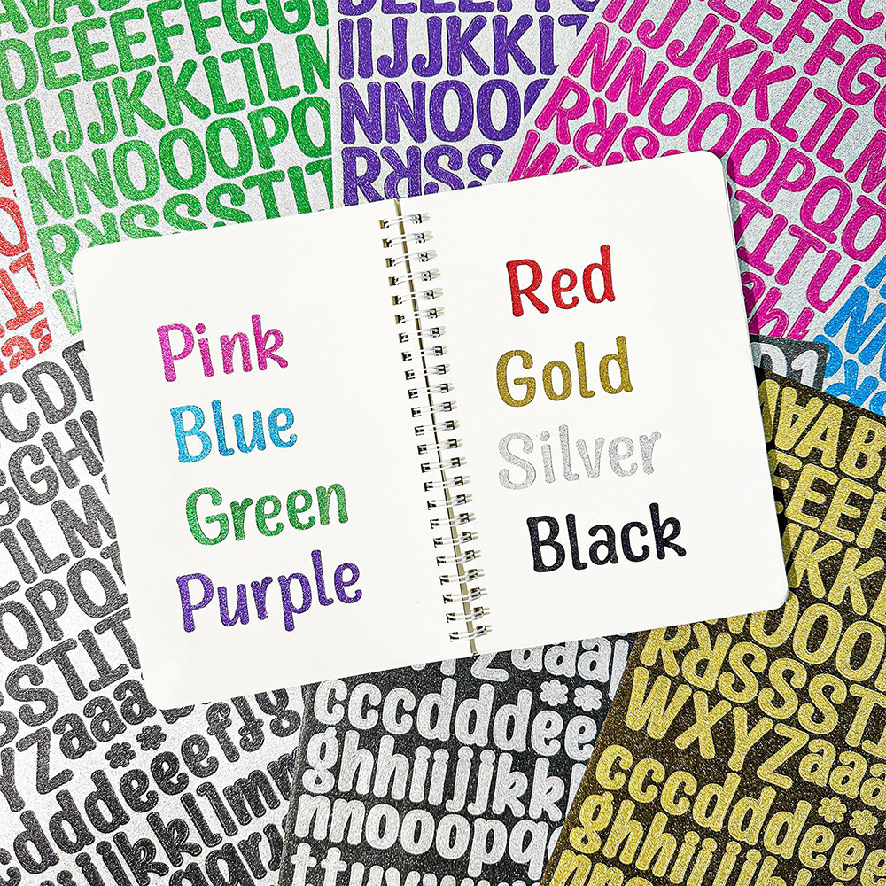 Customized Name Letter Stickers 5
