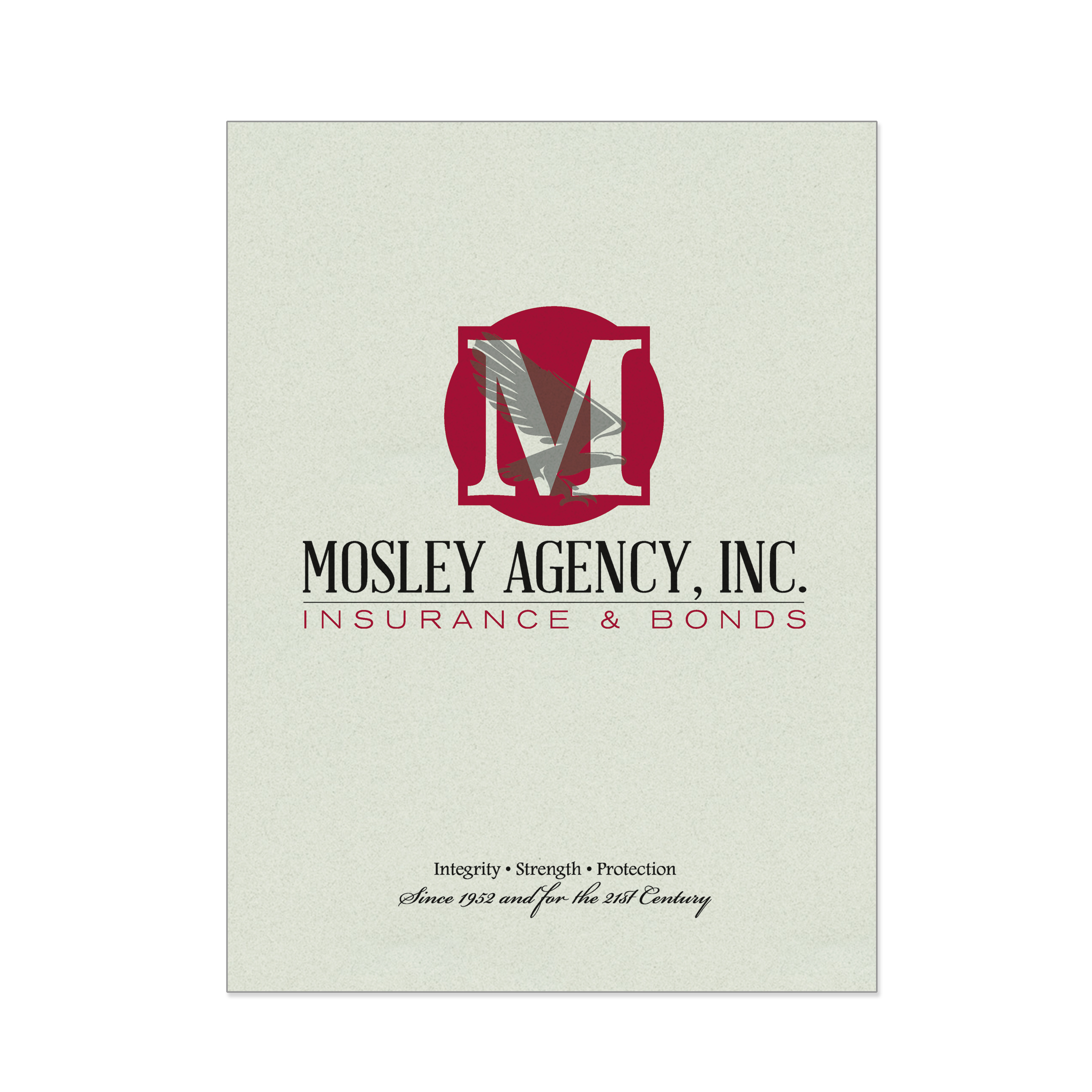 Quick Ship Pocket Folder Printed Two PMS Colors 15