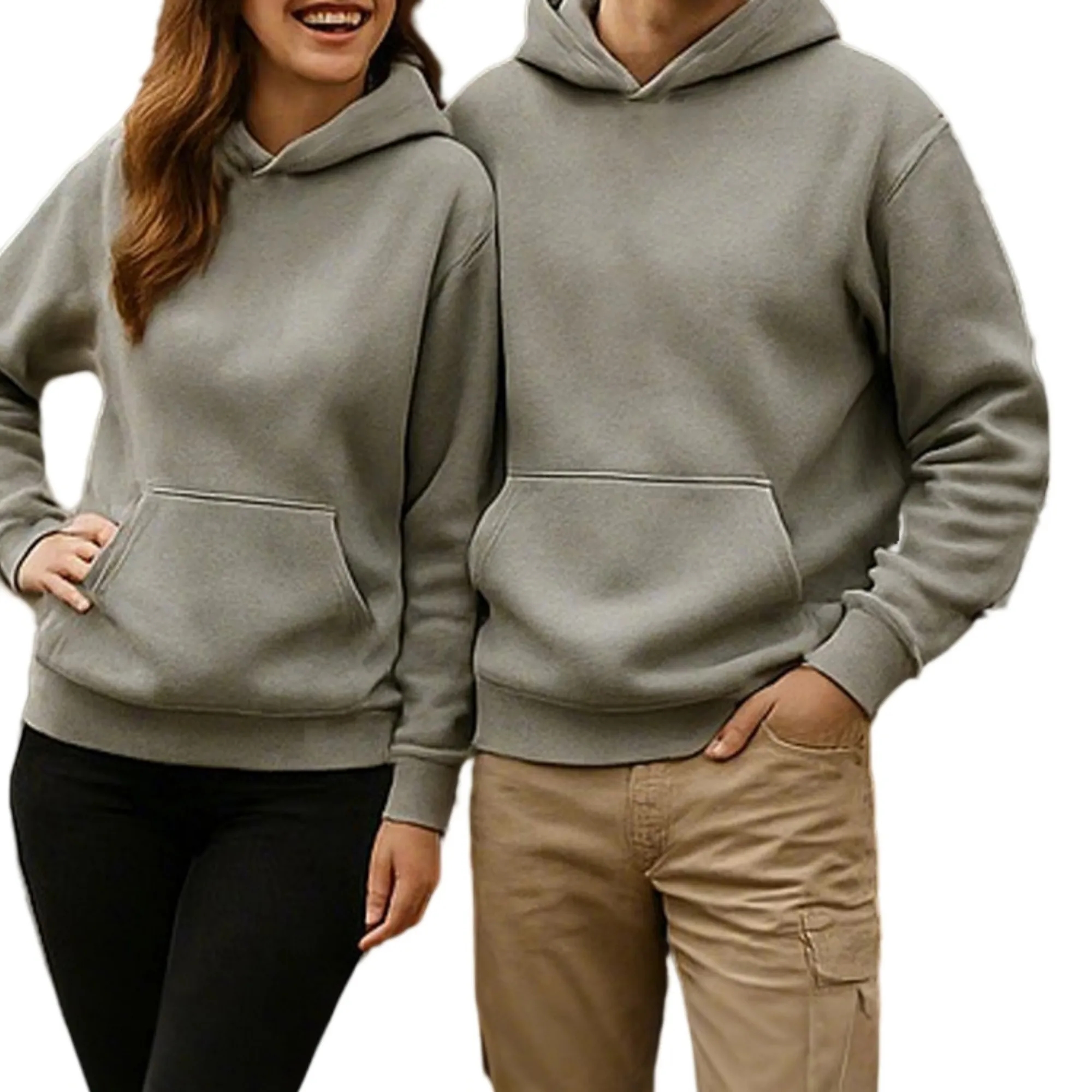 Premium Warm Pocket Pullover Hoodie Winter Sweatshirt, custom hoodie or sweatshirt with logo imprint 3