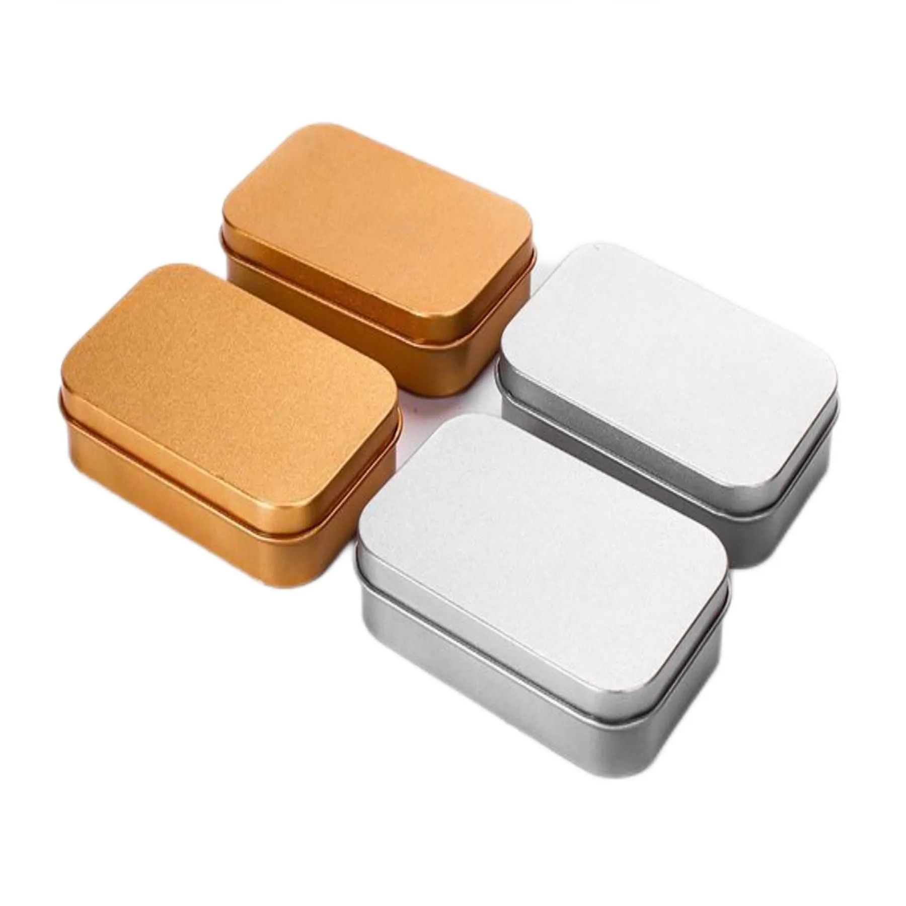 Custom High End Mini Jewelry Gift Packaging Metal Tin Box 6