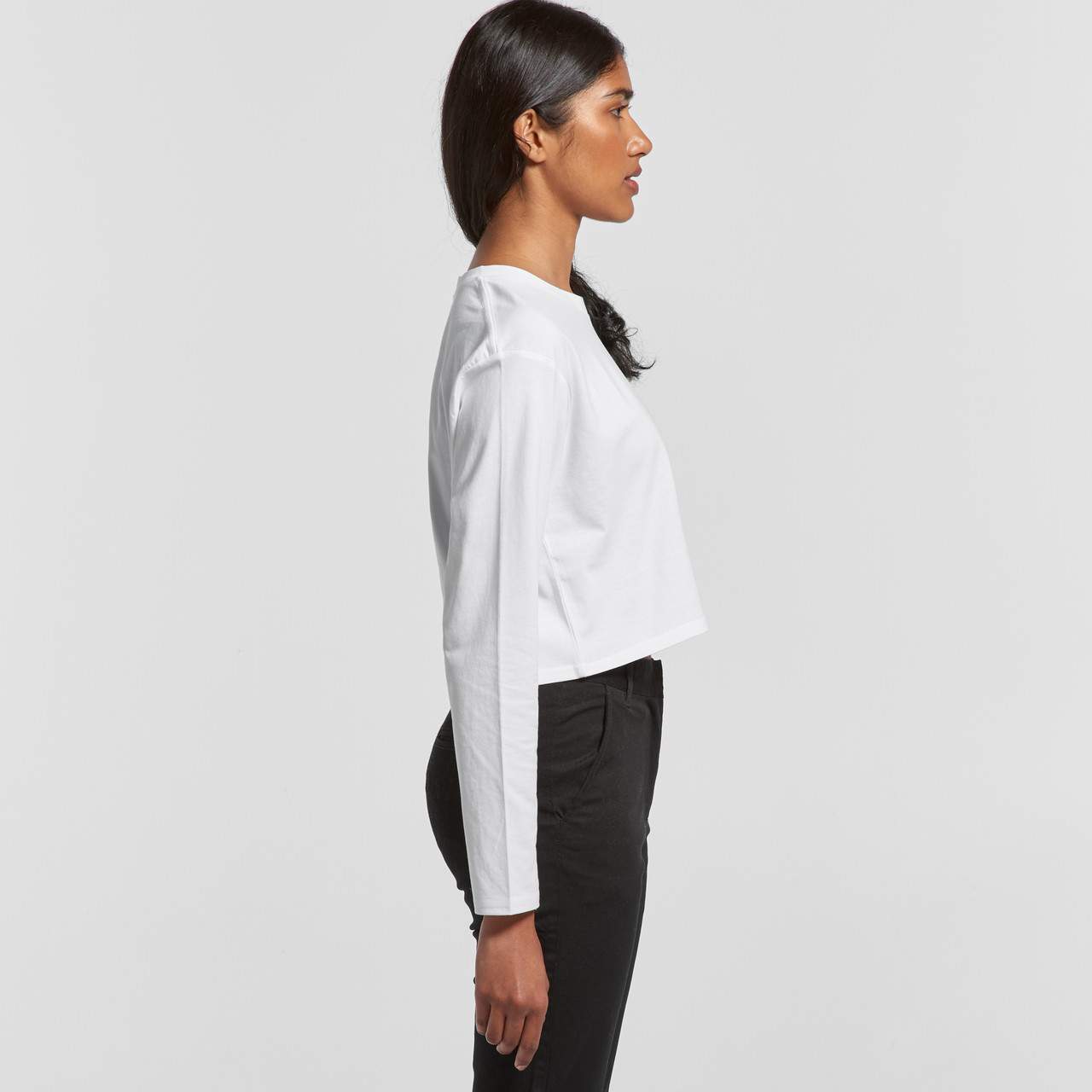Wo's Crop L/S Tee | 4058 12