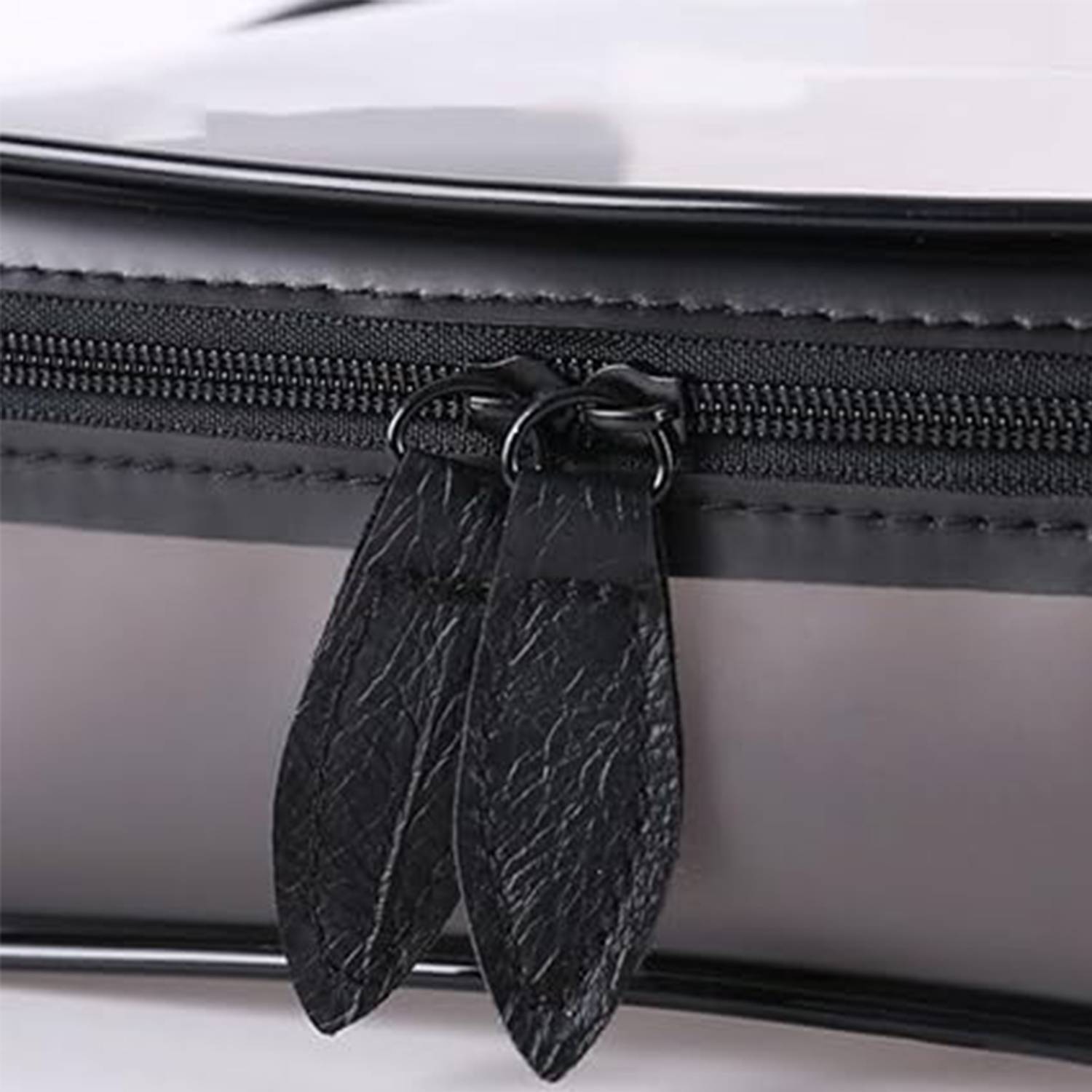 Round Transparent Mini With Zipper Waterproof Travel Bag 4