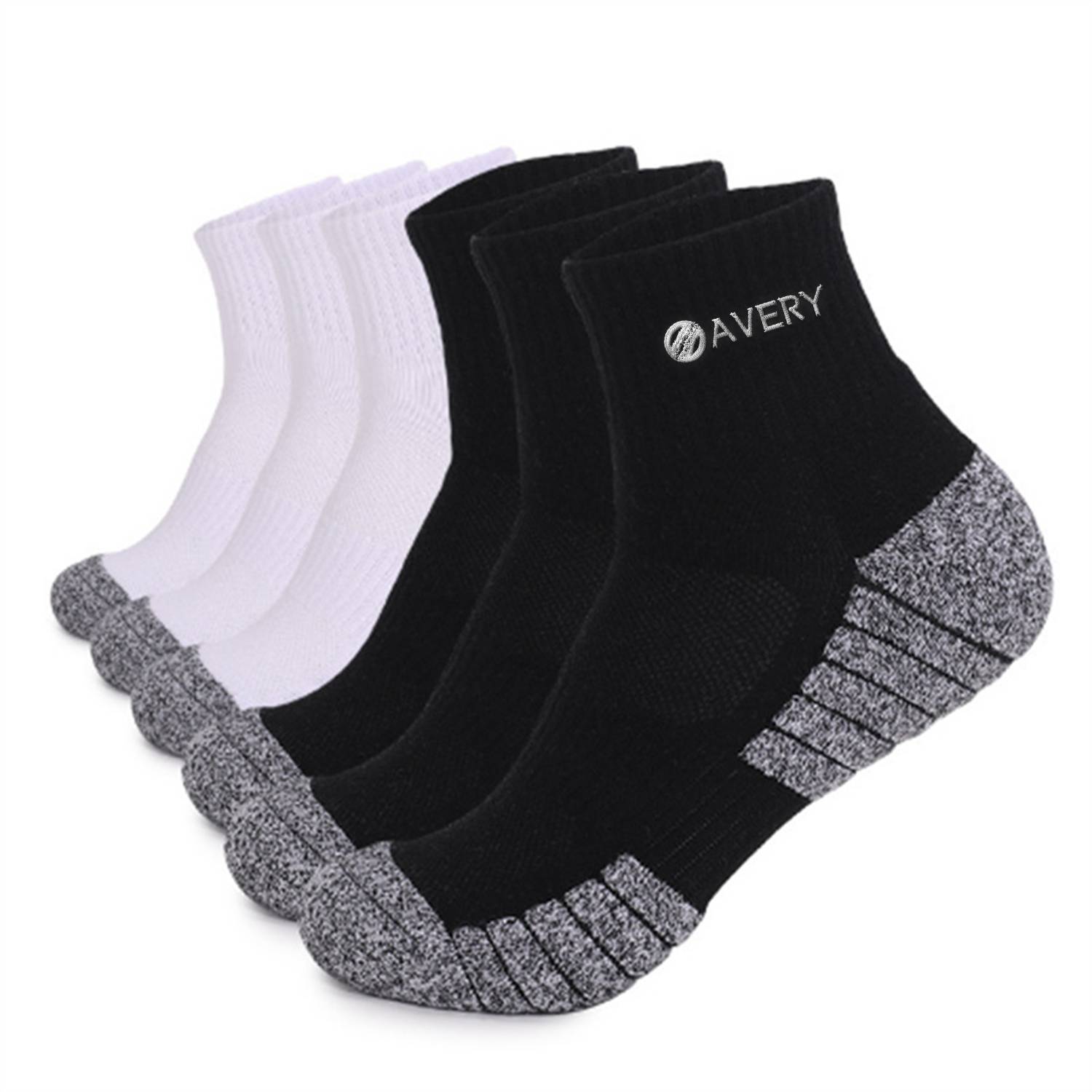 Cushioned Athletic Ankle No Show Socks 2