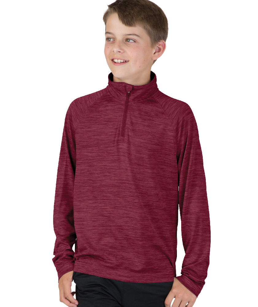 Youth Space Dye Performance Pullover 17