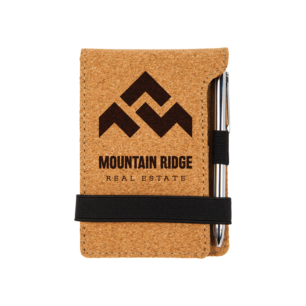 Cork Mini Notepad with Pen 1