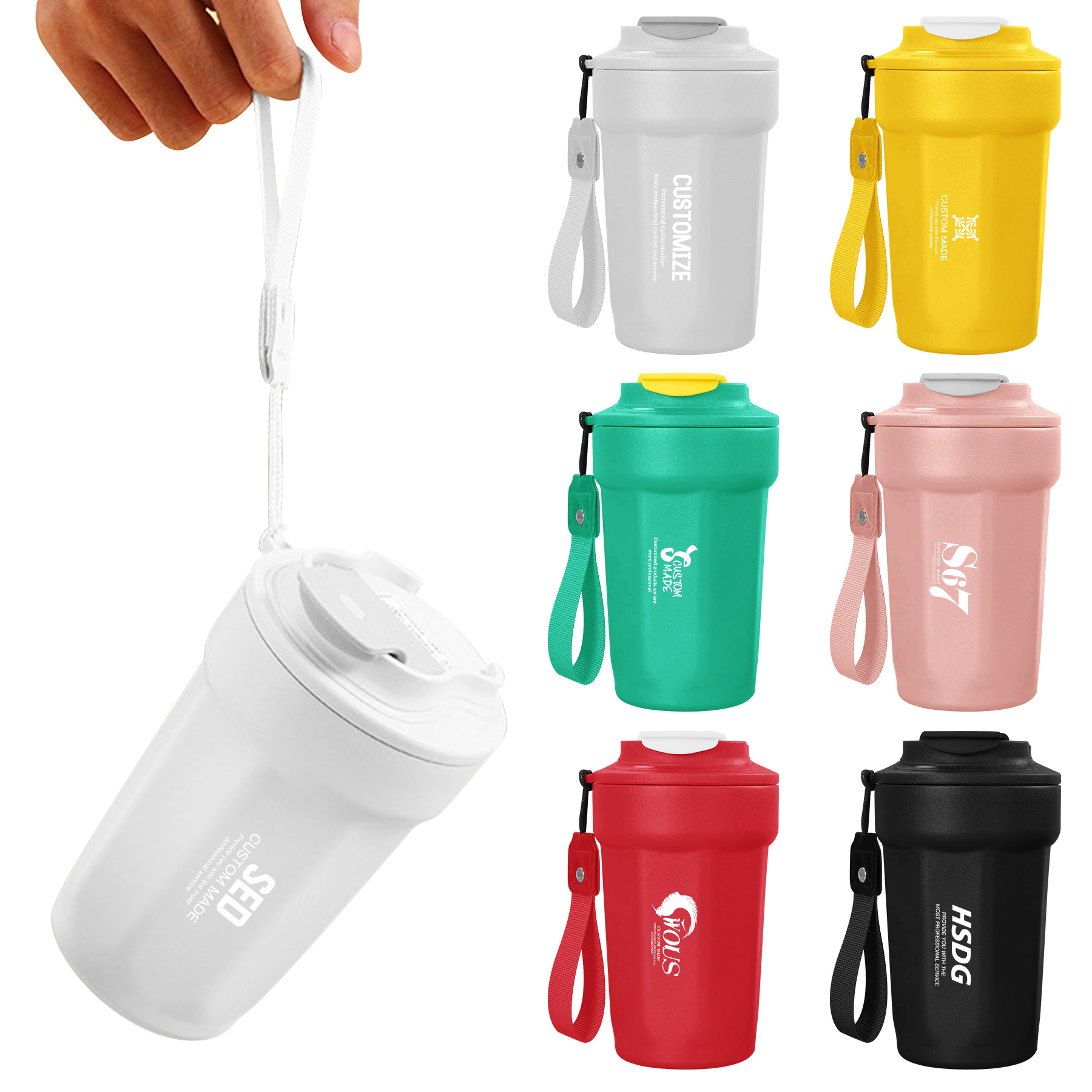 16 OZ 316 Stainless Travel Coffee Cup 2