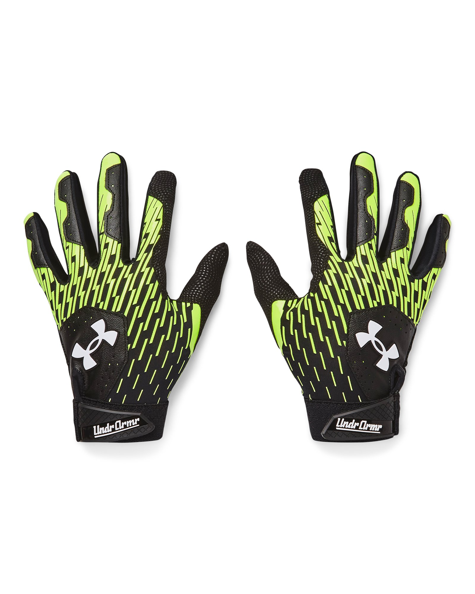 UA Clean Up Boys' Batting Gloves 10