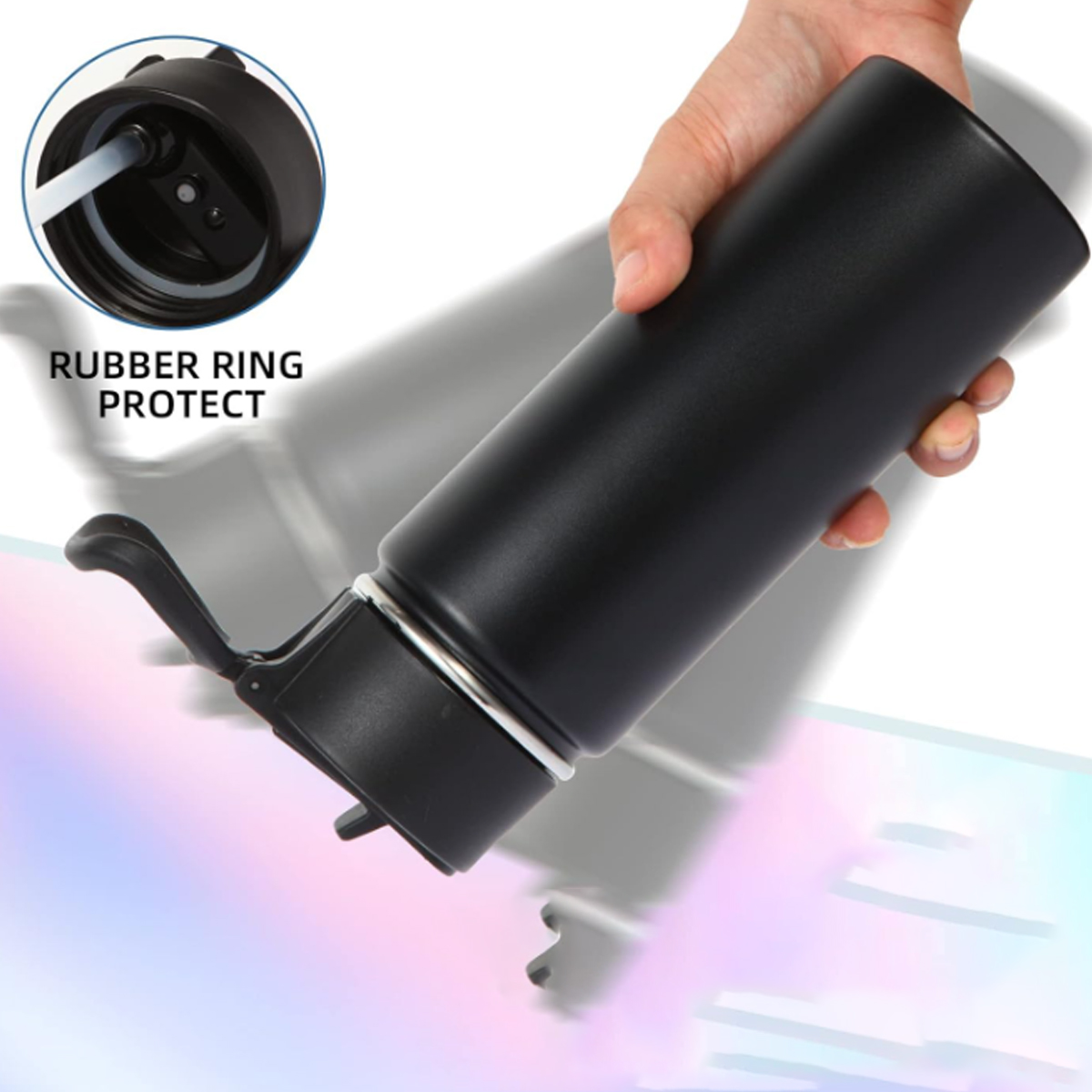 12oz Stainless Steel Insulated Sports Water Bottle 9