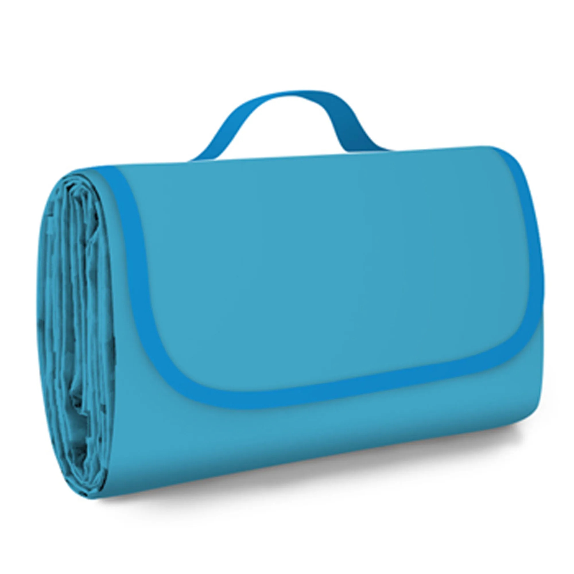 Folding Beach Picnic Rug With Handle 3