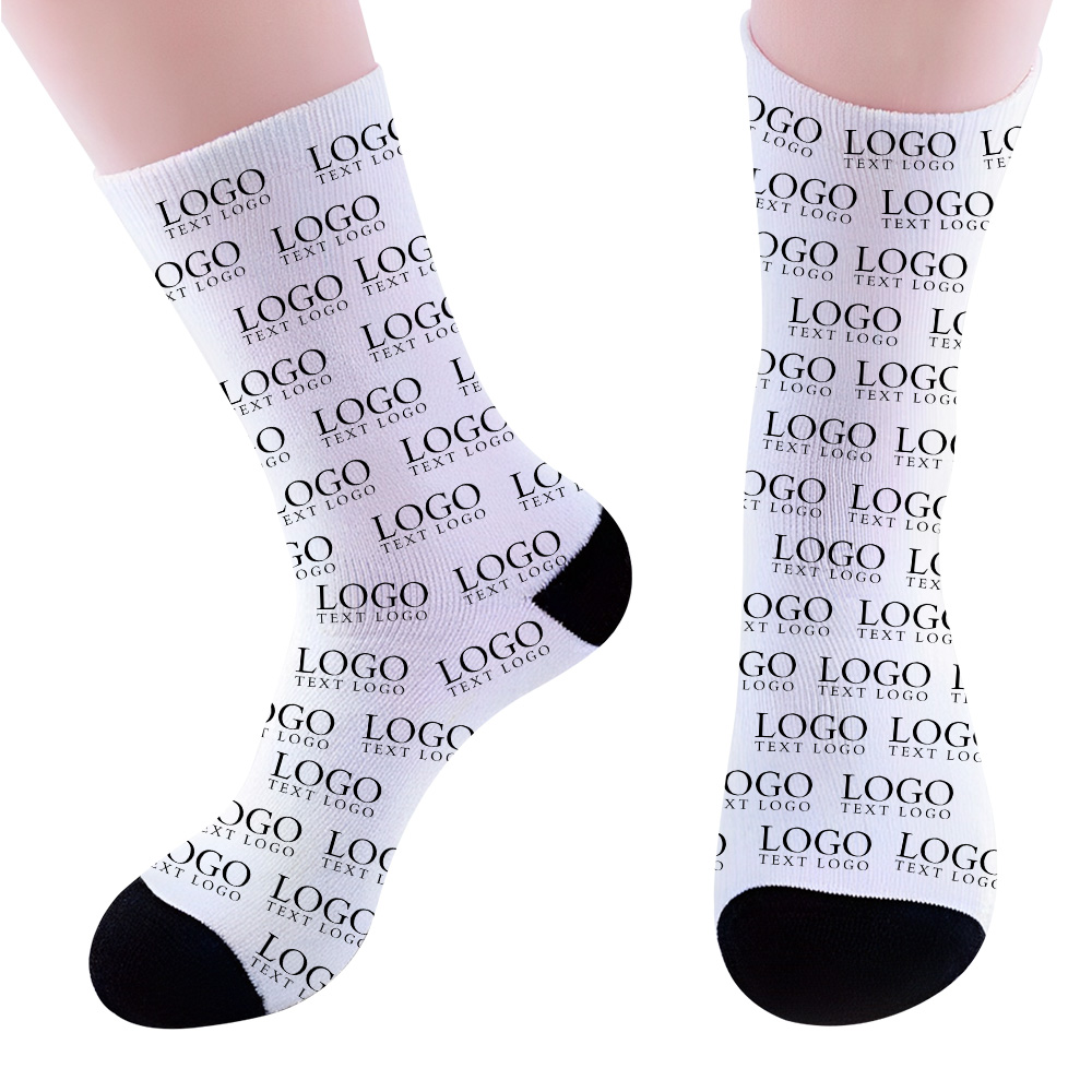Custom Athletic Running Socks, Mid-Calf, custom athletic wear with logo imprint 10