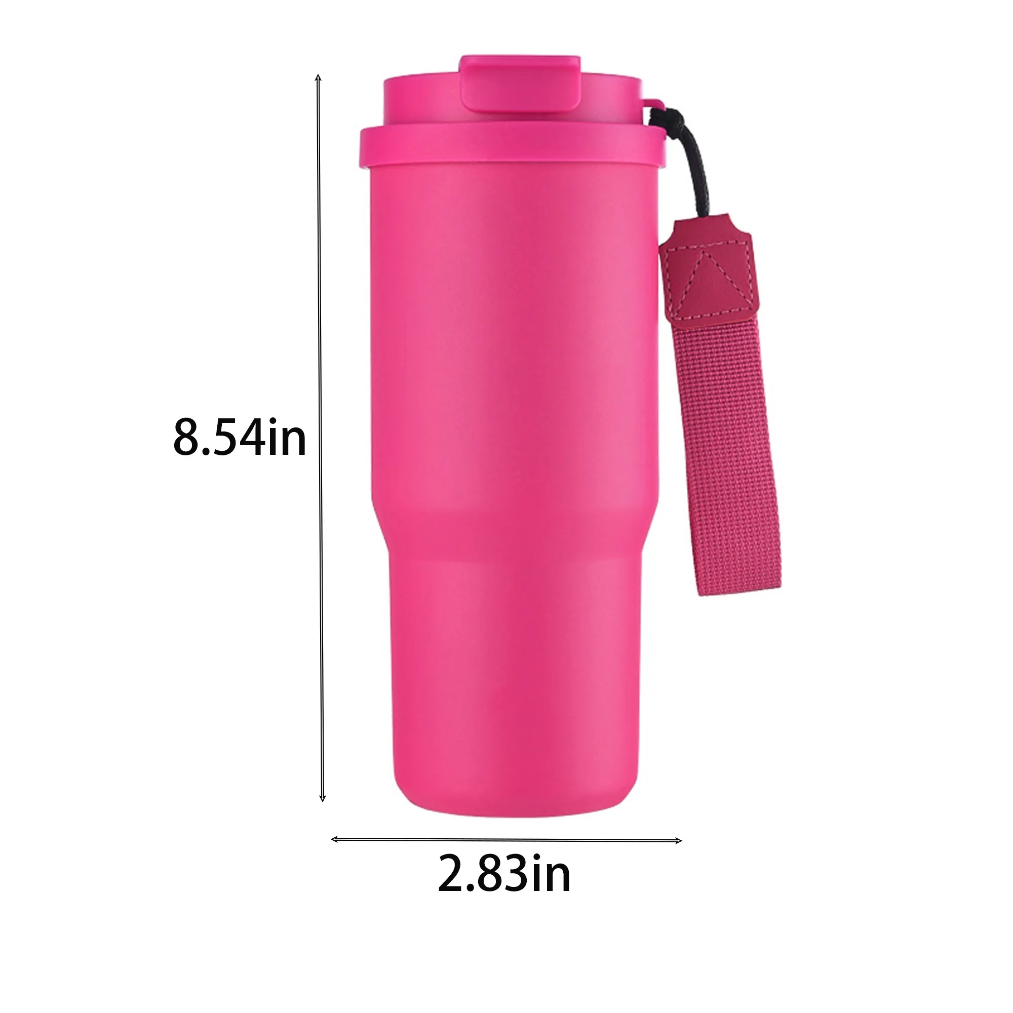 25 OZ Tumbler with Rope and Straw 4