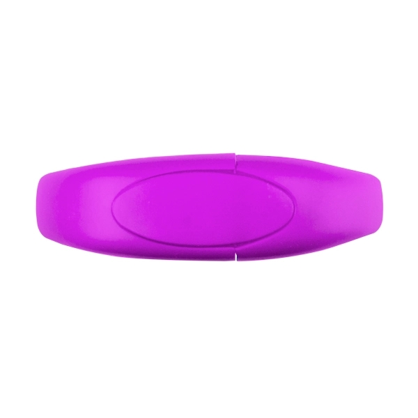 Oval Silicone Wristband USB Flash Drive 2.0 16