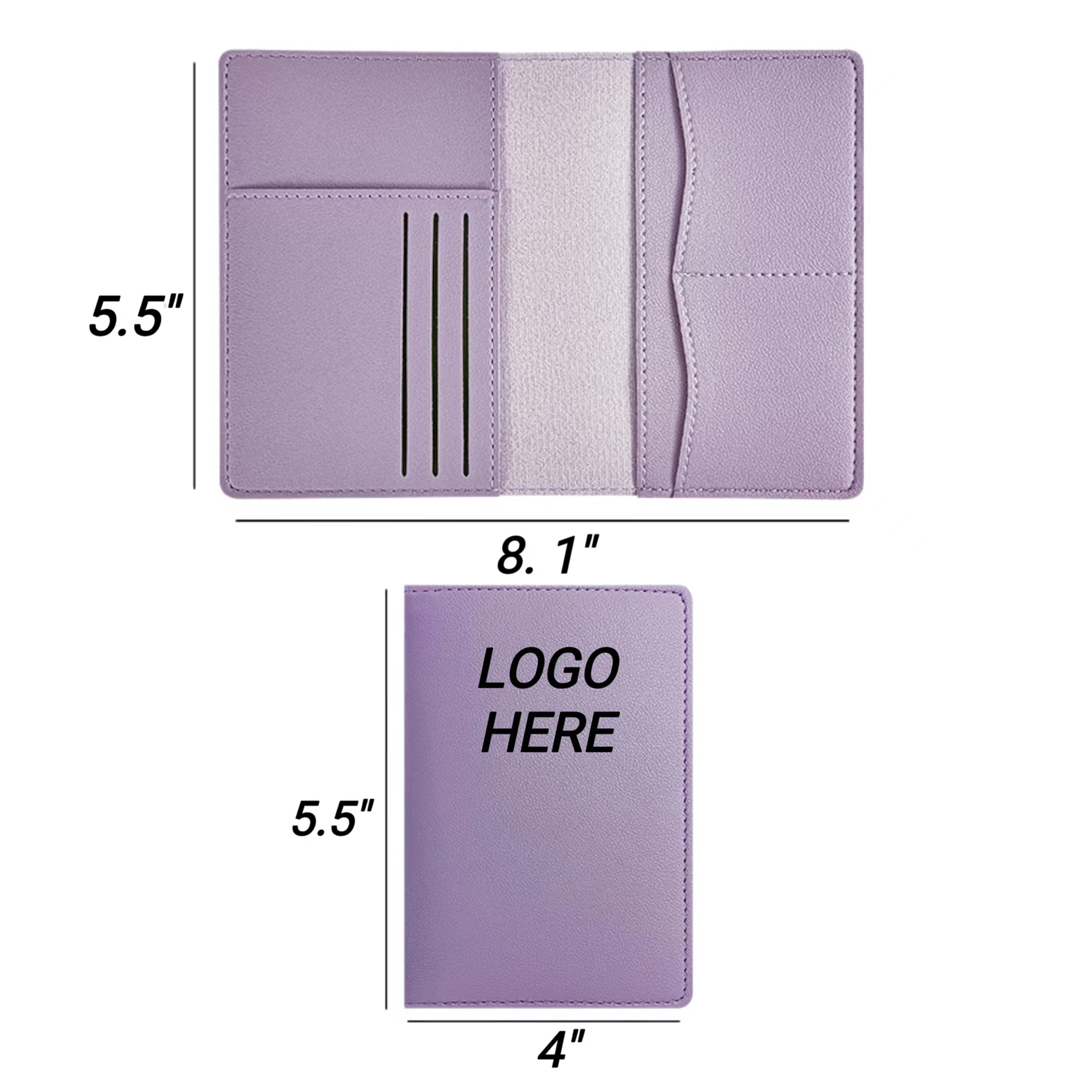 PU Leather Passport Holder 3