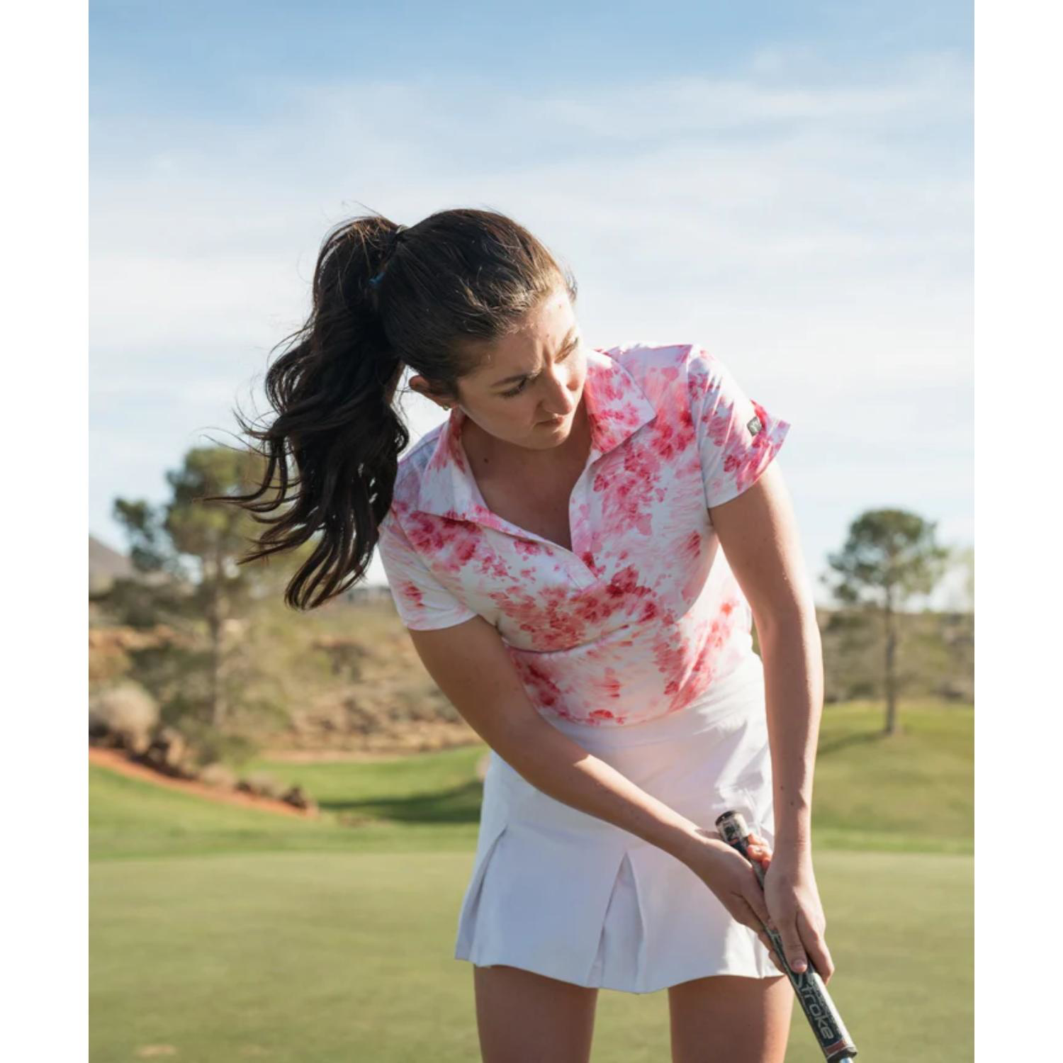YATTA Golf® - Summer Ice women's Moisture Wicking non iron Golf Polo Shirts 4