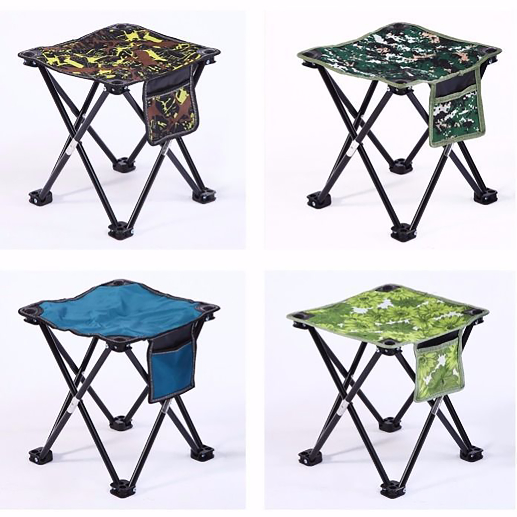 Portable Folding Stool Chairs for Adults Fishing/Hiking/Gardening and Beach 2