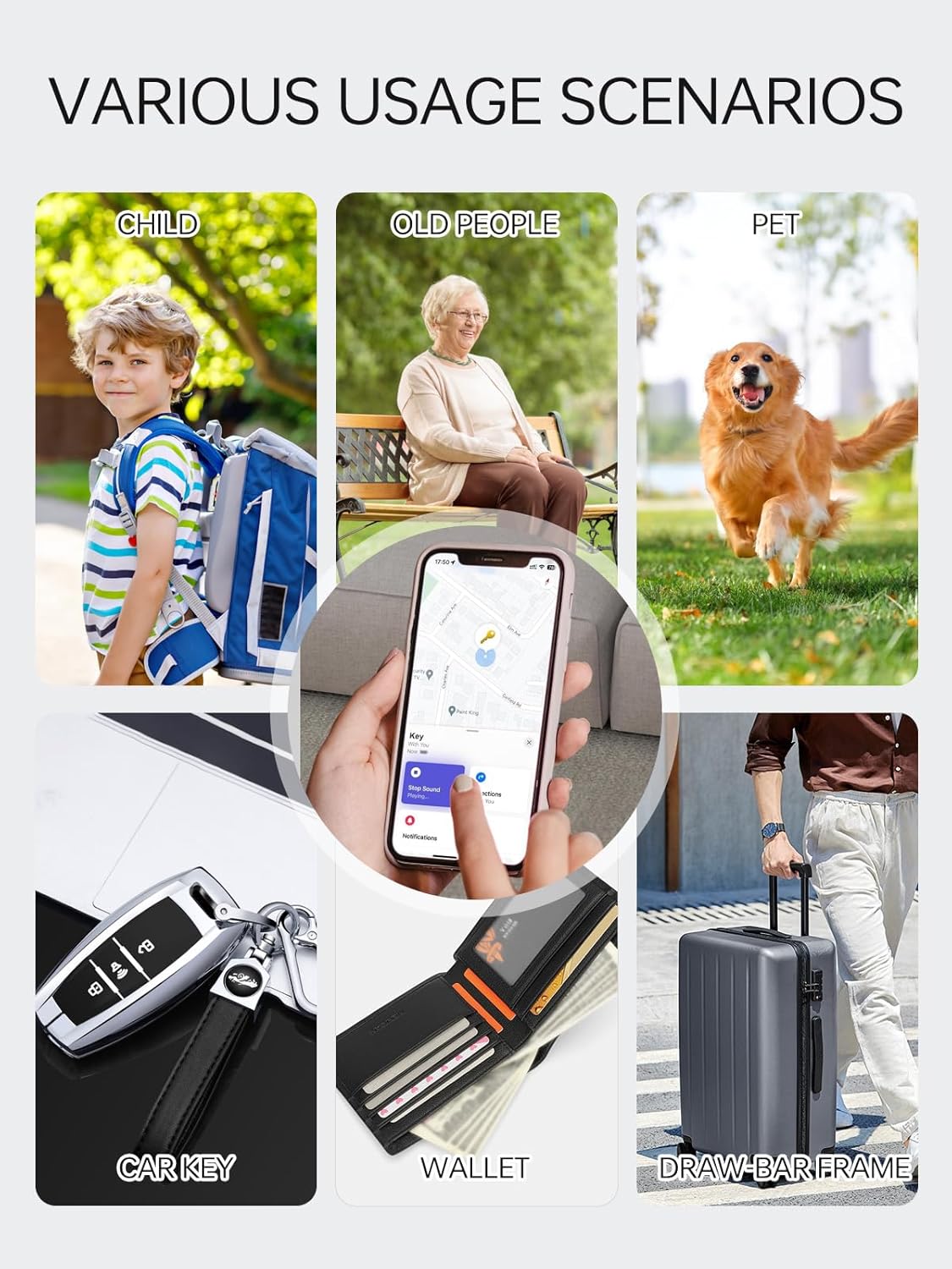 Custom Bluetooth anti-lost tracker 3