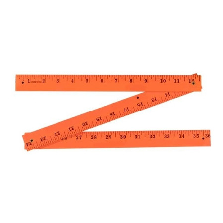 Folding Yardsticks - Fluorescent Finish 3