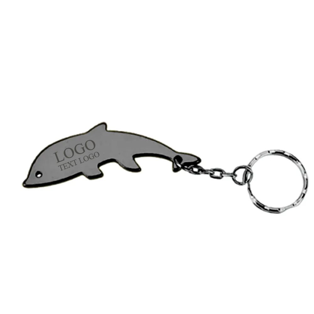 Aluminum Dolphin-Shaped Bottle Opener Key Holder 11