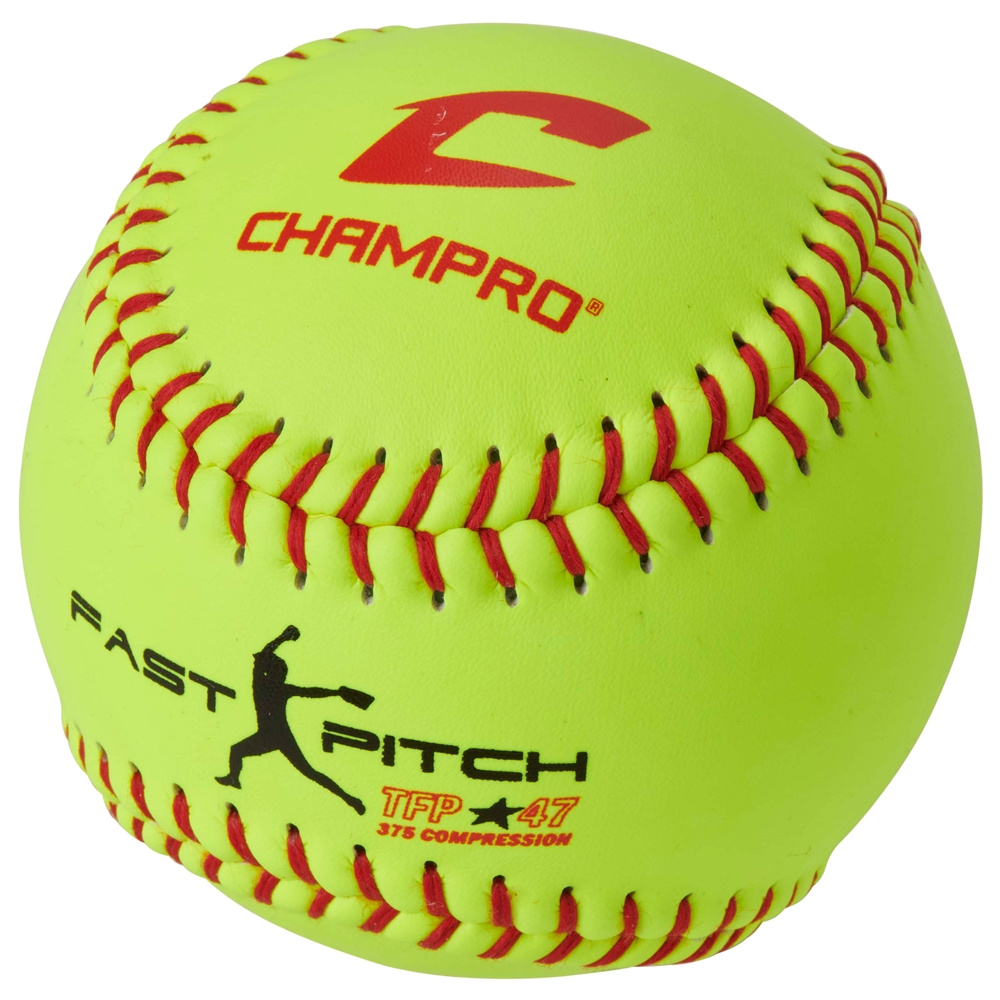 NFHS - 12" Fast Pitch - Leather Cover .47COR 3