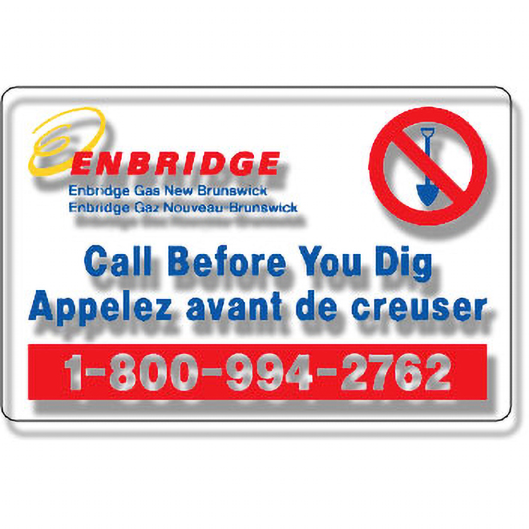 Clear Gloss Polypropylene Roll Labels Stock Rectangle (3.5"x5.375")